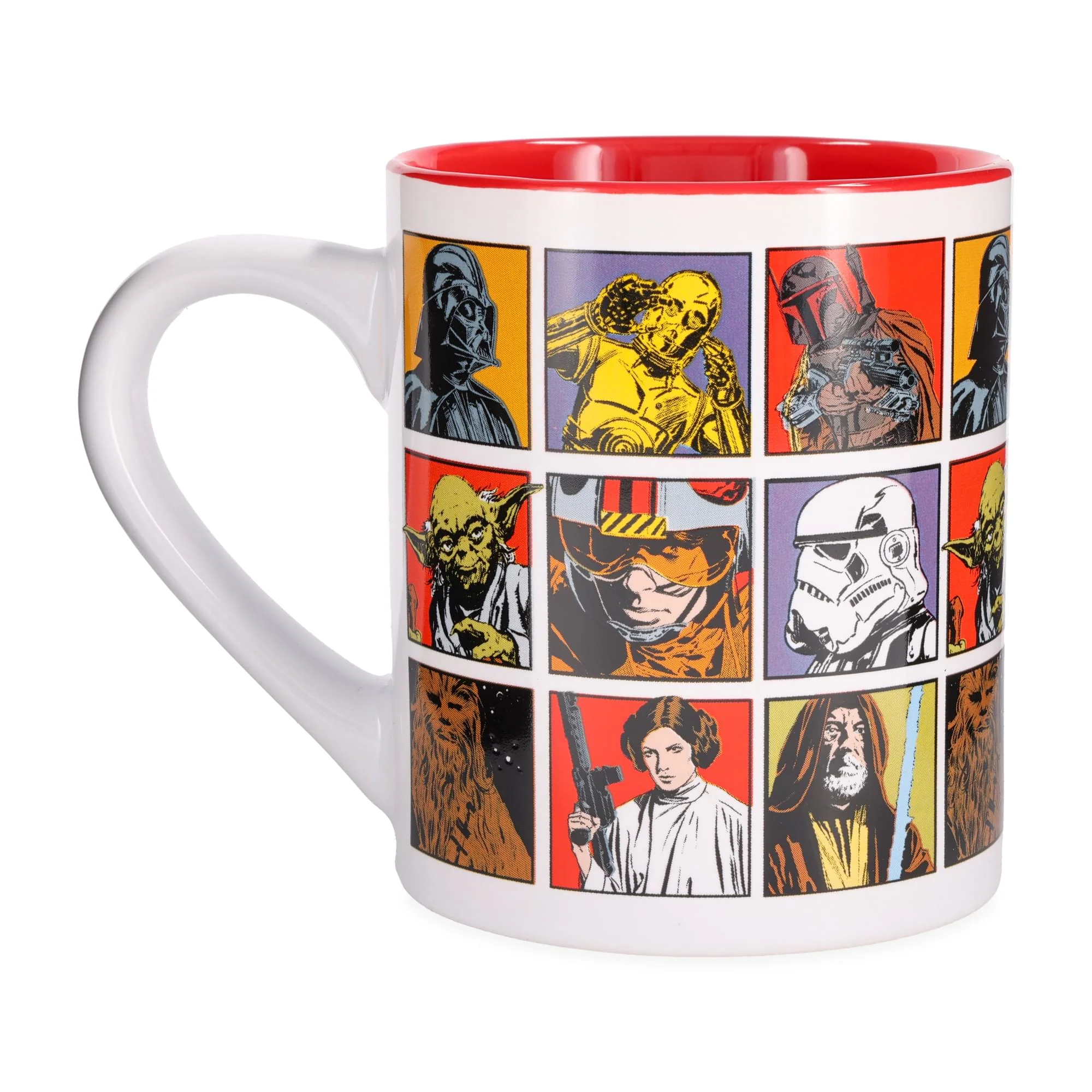Star Wars: A New Hope Episode 4 Character Grid Ceramic Mug | Holds 14 Ounces - Image 3