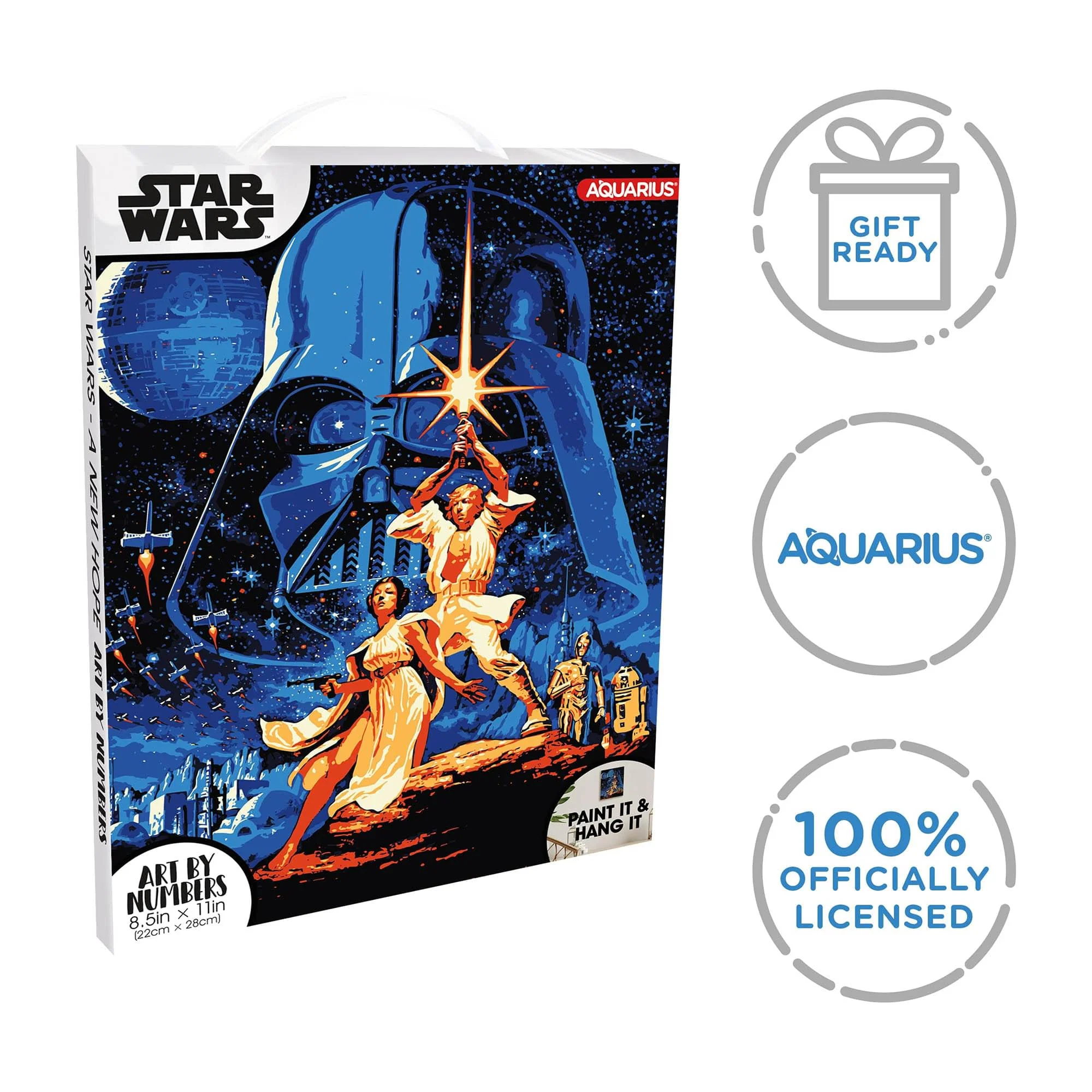 Star Wars A New Hope Mini Art By Numbers Craft Kit - Image 6