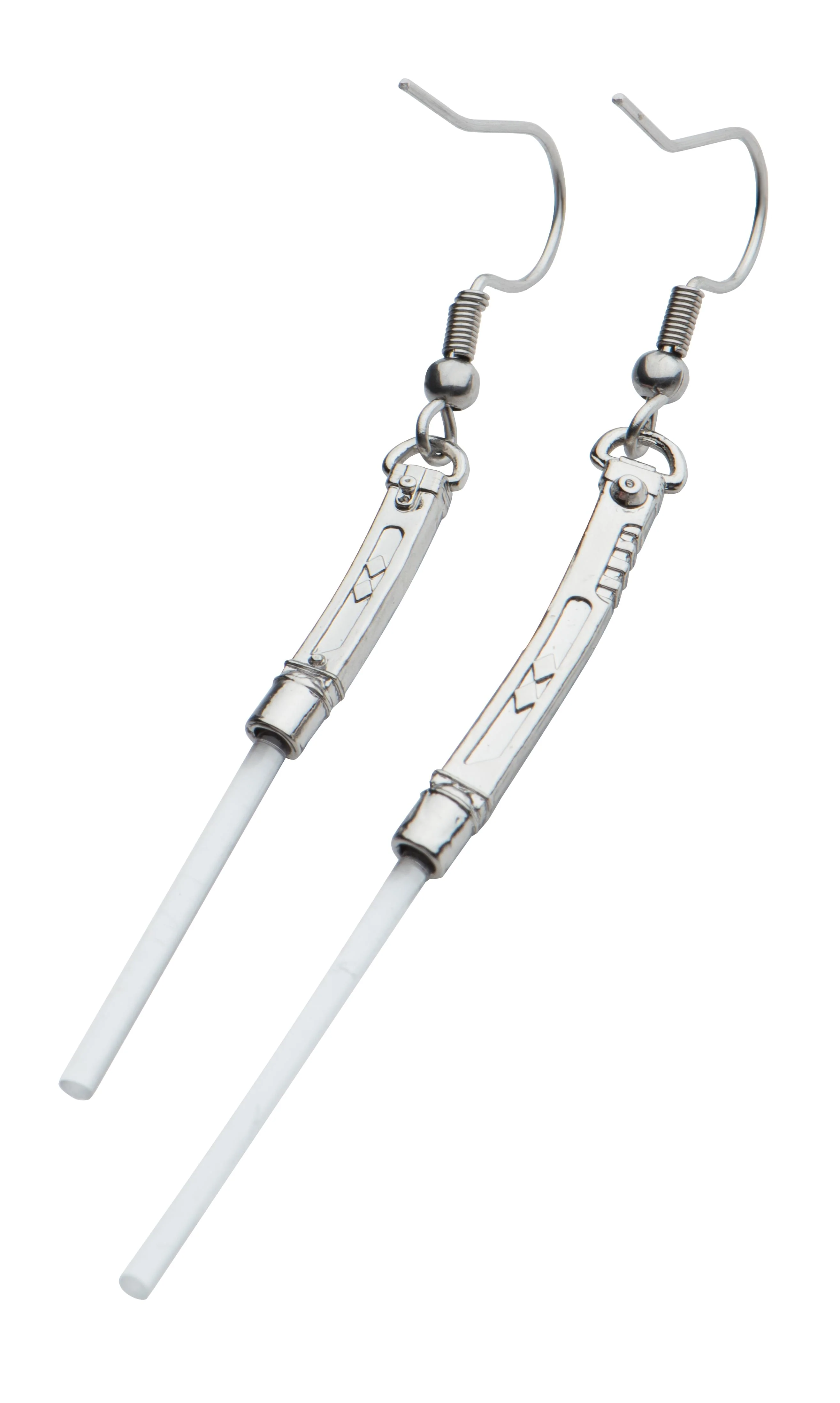 Star Wars Ahsoka Tano Lightsaber Earrings - Image 2
