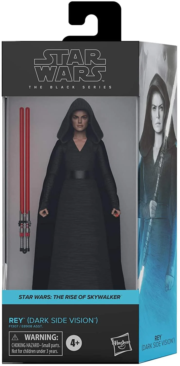 Star Wars Black Series 6 Inch Action Figure | Rey (Dark Side Vision) - Image 2