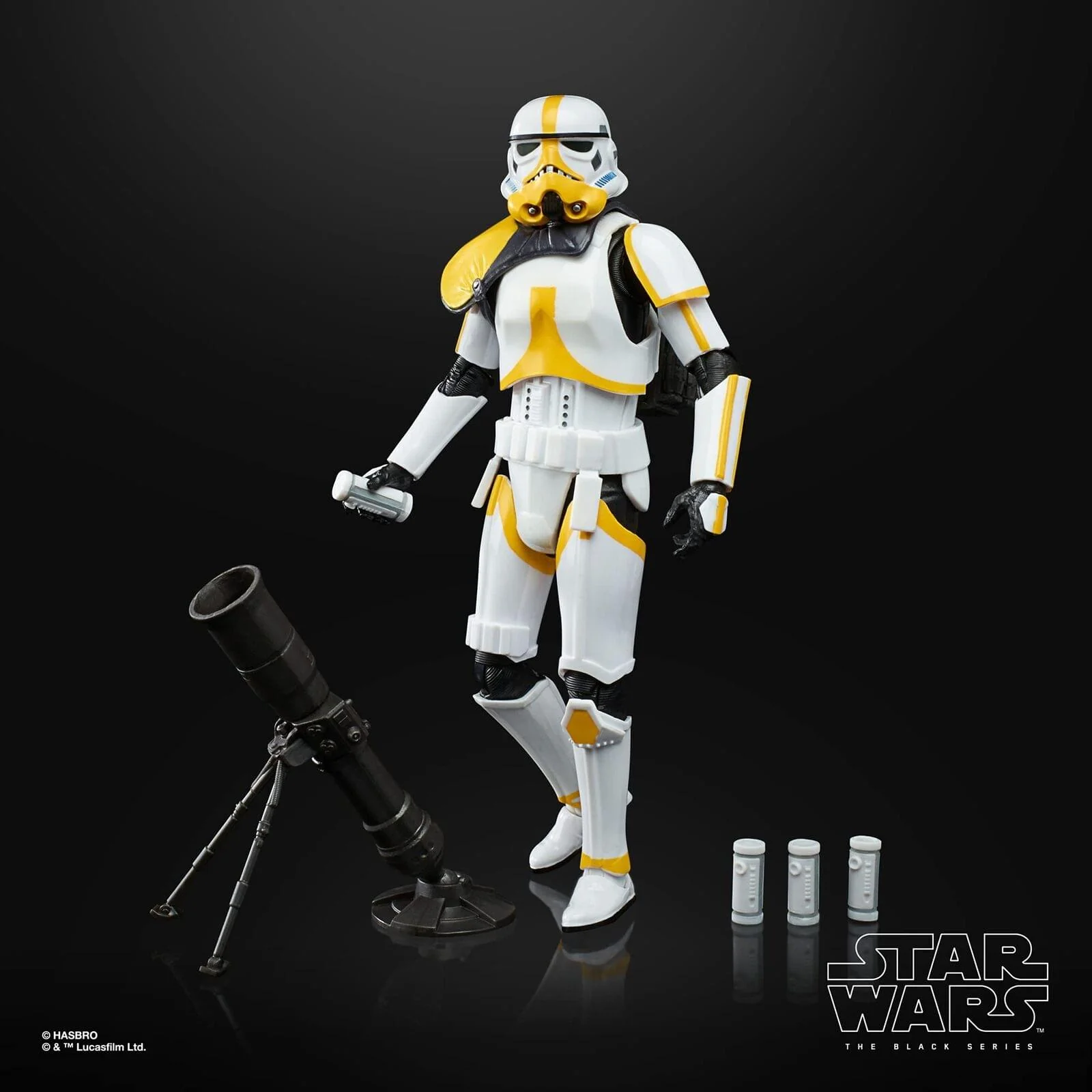 Star Wars Black Series Artillery Stormtrooper 6 Inch Action Figure - Image 3