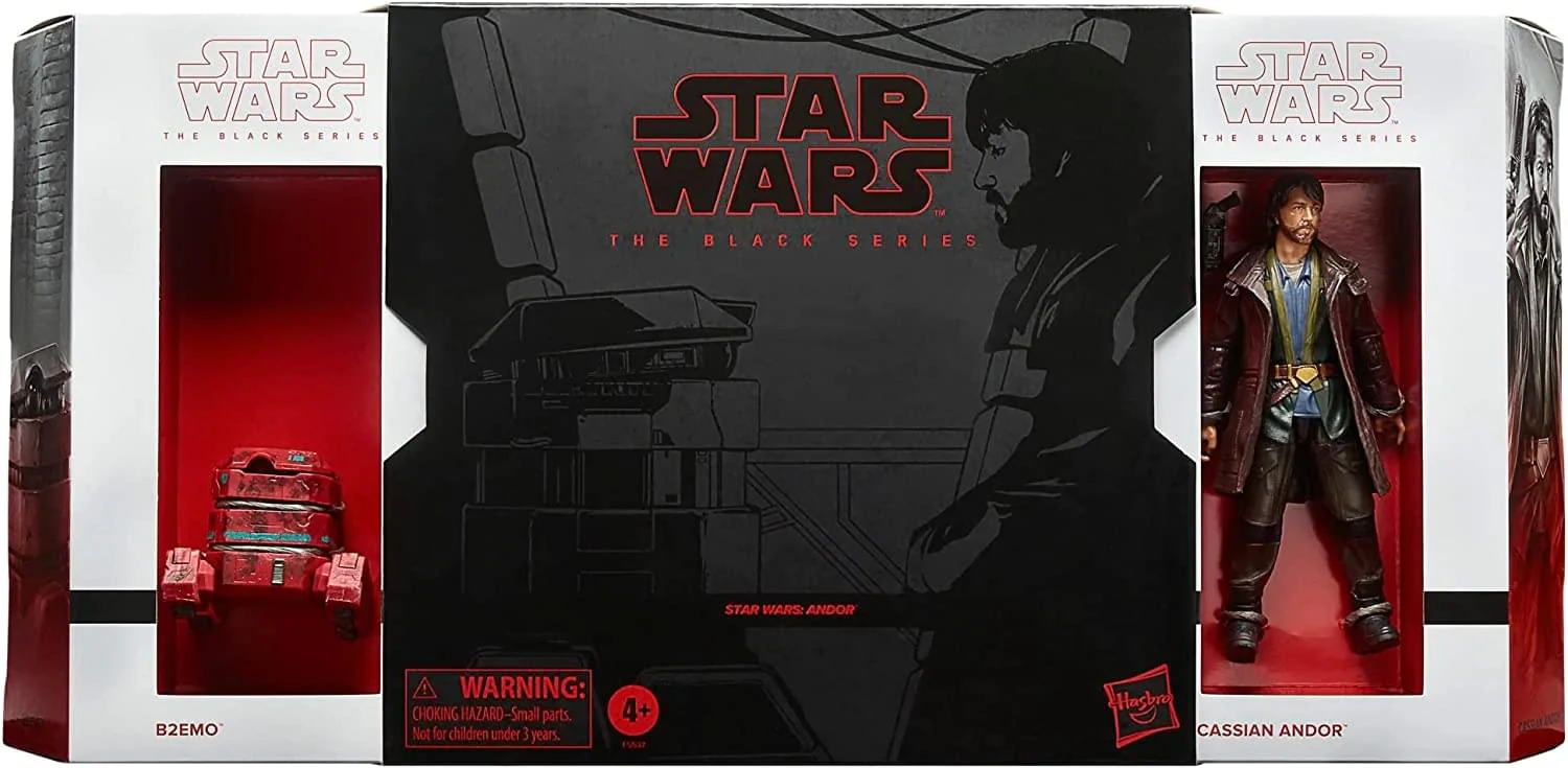 Star Wars Black Series Exclusive 6 Inch Figure 2-Pack | Cassian Andor & B2EMO - Image 2