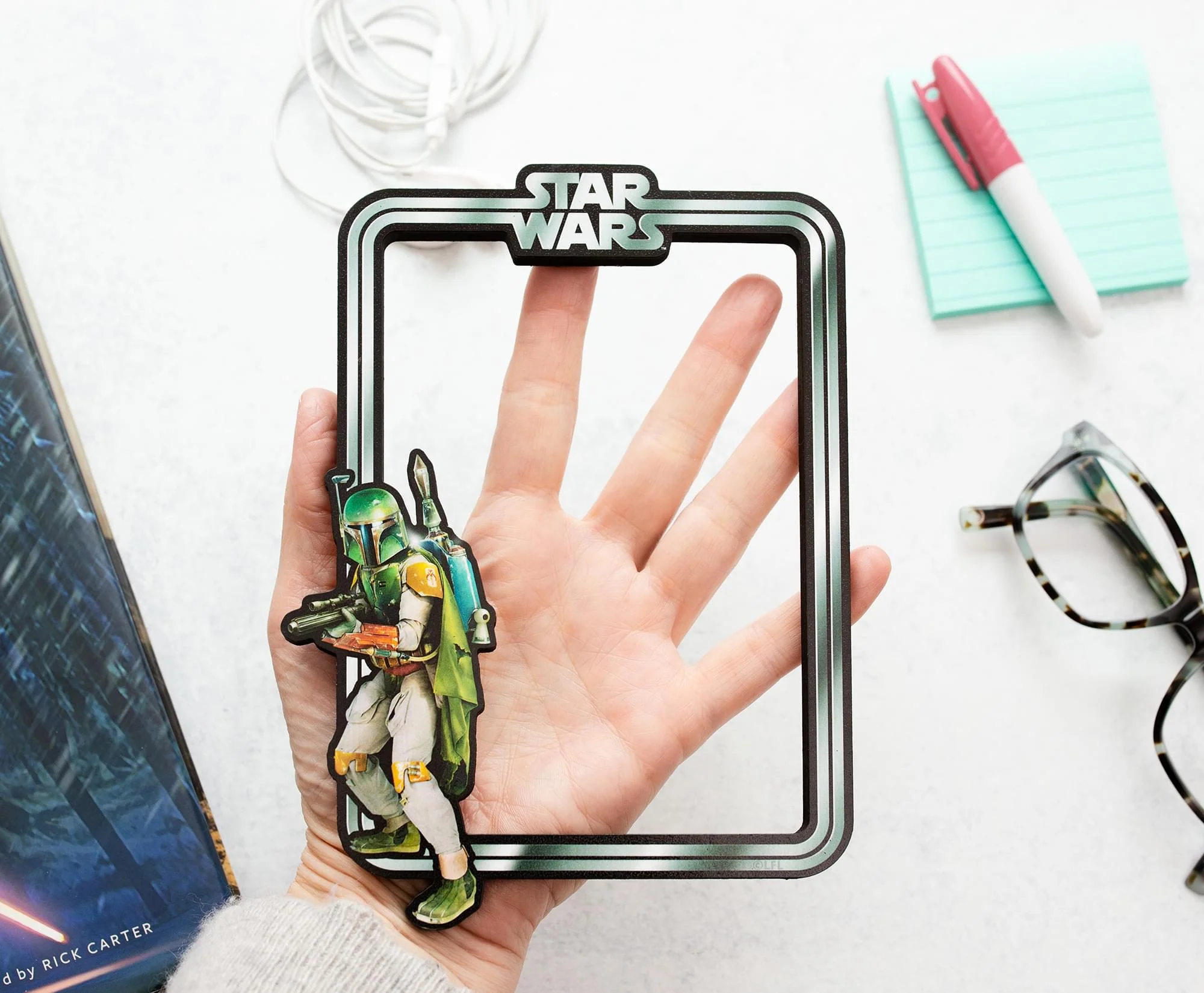 Star Wars Boba Fett MEGA Funky Chunky Magnet Frame | Toynk Exclusive - Image 3