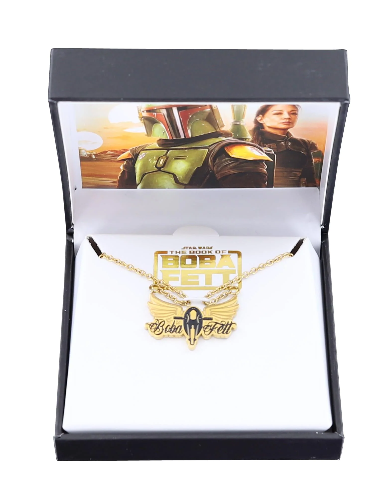 Star Wars Book of Boba Firespray Pendant Necklace - Image 2