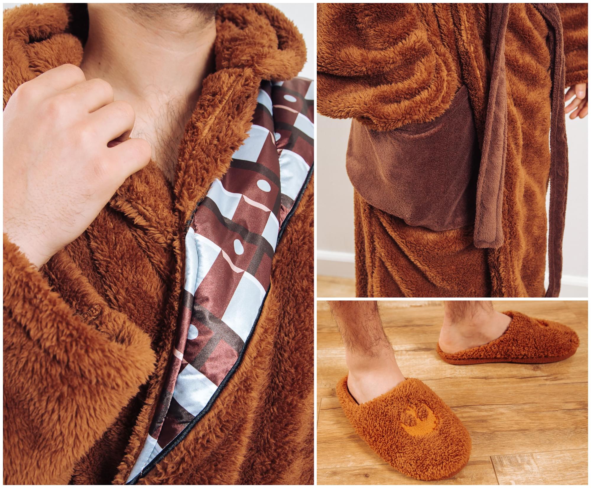 Star Wars Chewbacca Robe and Slipper Set for Adults - Image 10