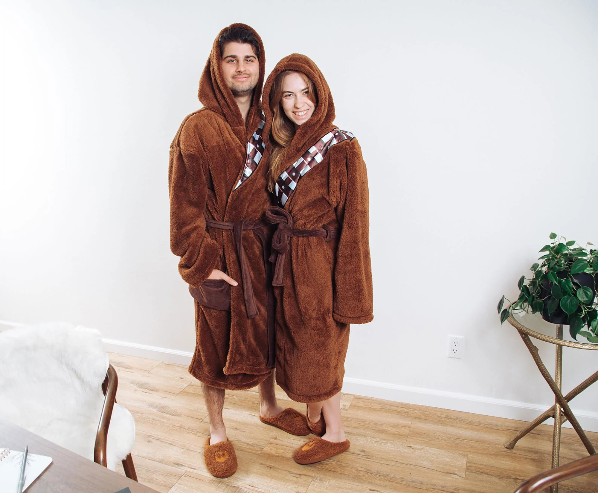 Star Wars Chewbacca Robe and Slipper Set for Adults - Image 11