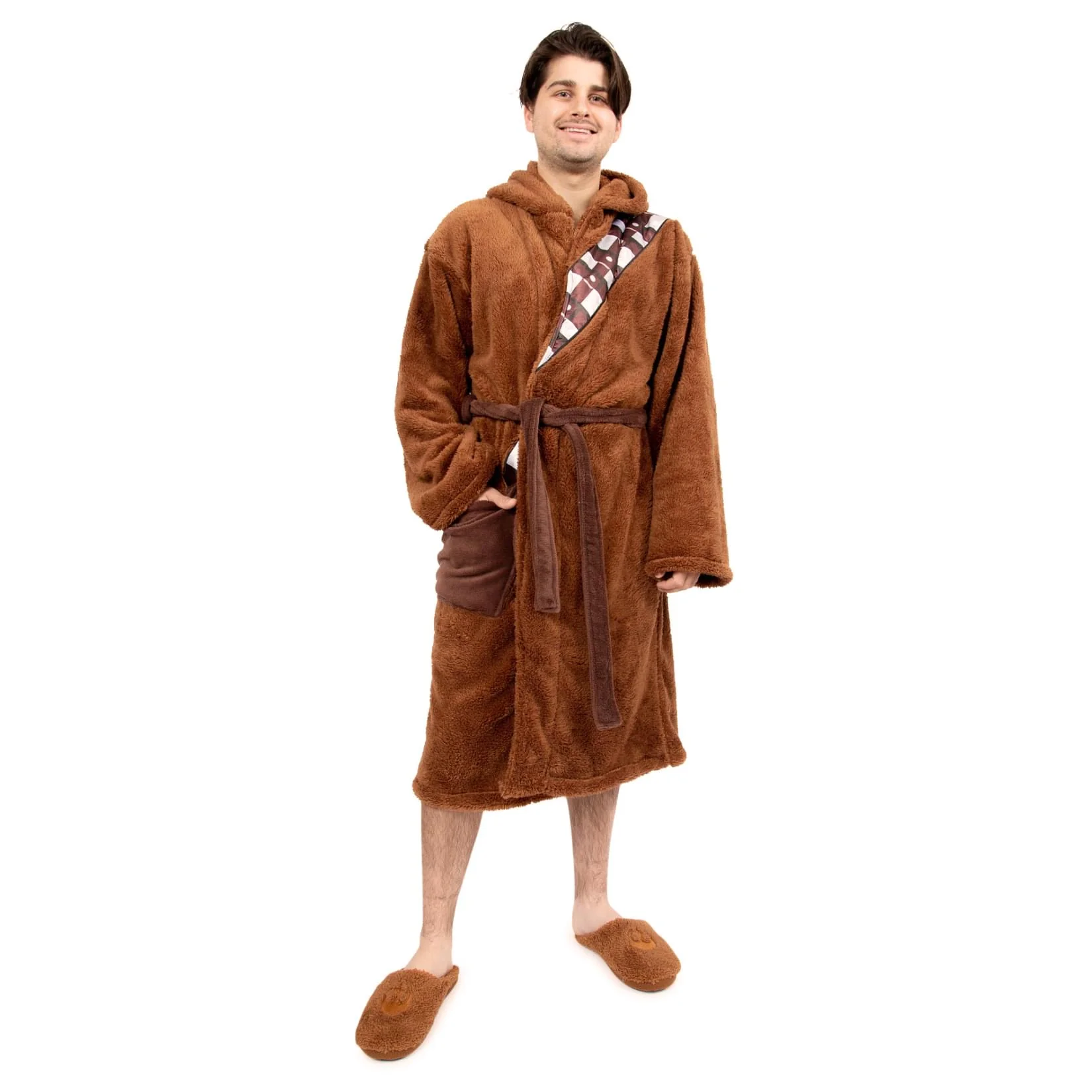 Star Wars Chewbacca Robe and Slipper Set for Adults - Image 2