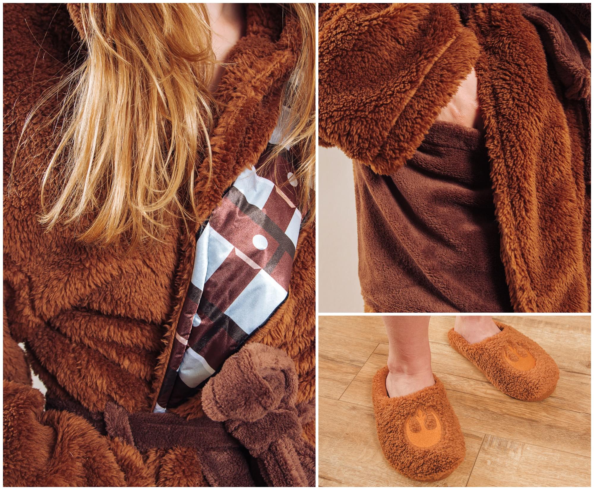 Star Wars Chewbacca Robe and Slipper Set for Adults - Image 9