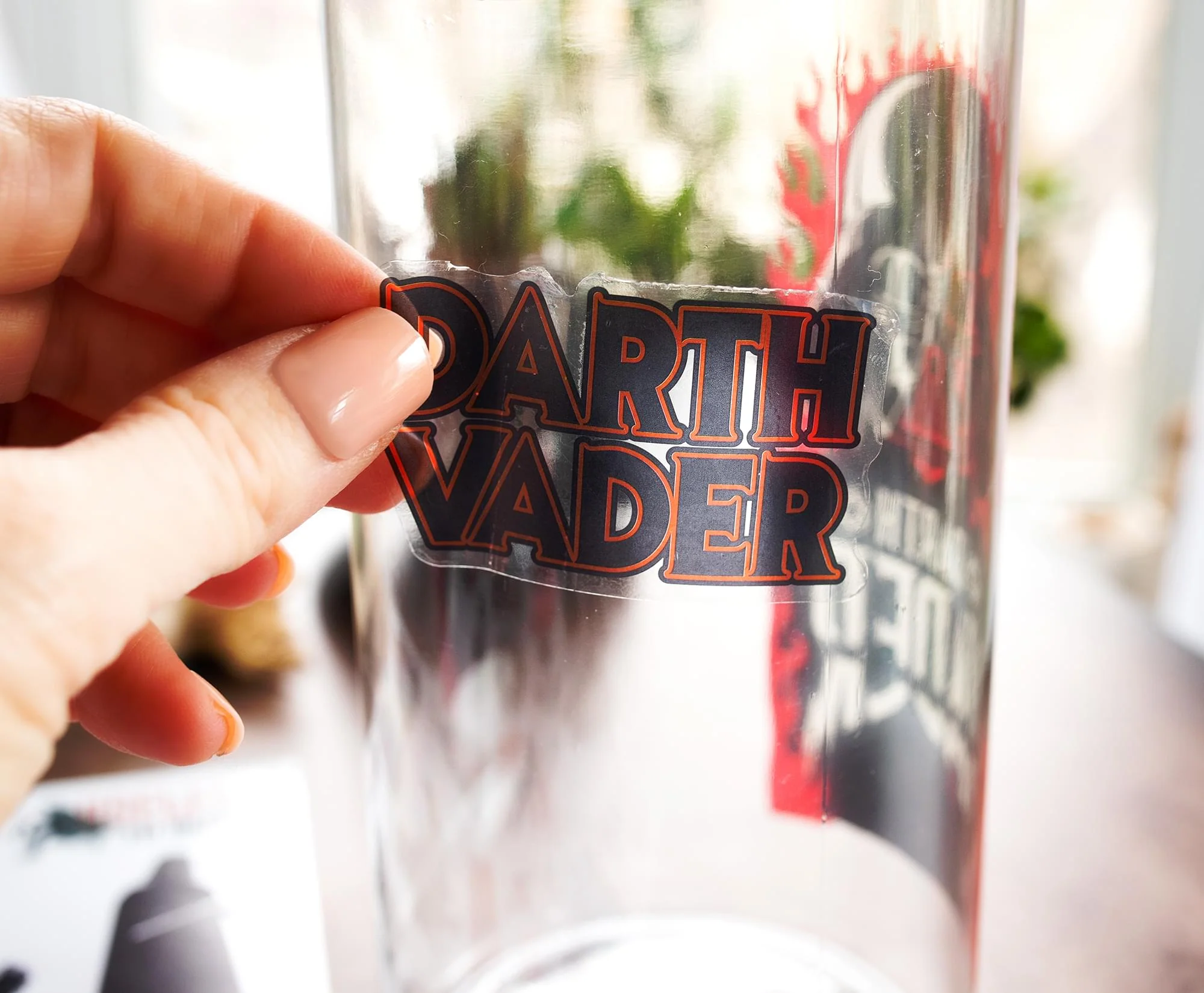 Star Wars Darth Vader Twist Spout Water Bottle and Sticker Set | Holds 32 Ounces - Image 6