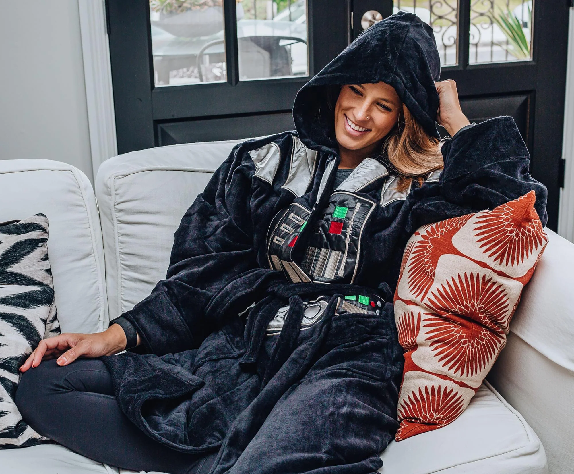 Star Wars Darth Vader Unisex Terrycloth Bathrobe for Adults | One Size Fits Most - Image 6