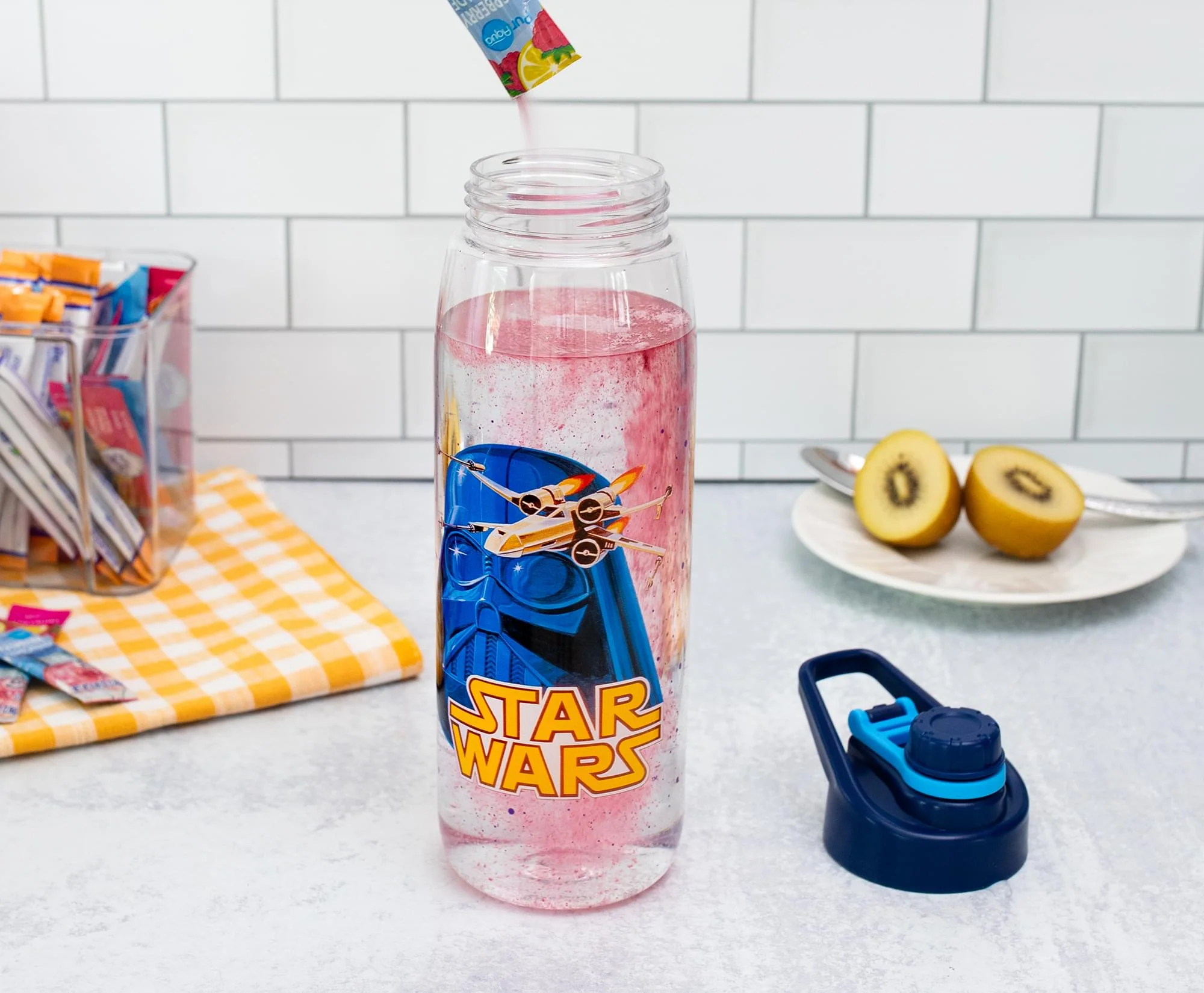 Star Wars Darth Vader Water Bottle With Screw-Top Lid | Holds 28 Ounces - Image 7
