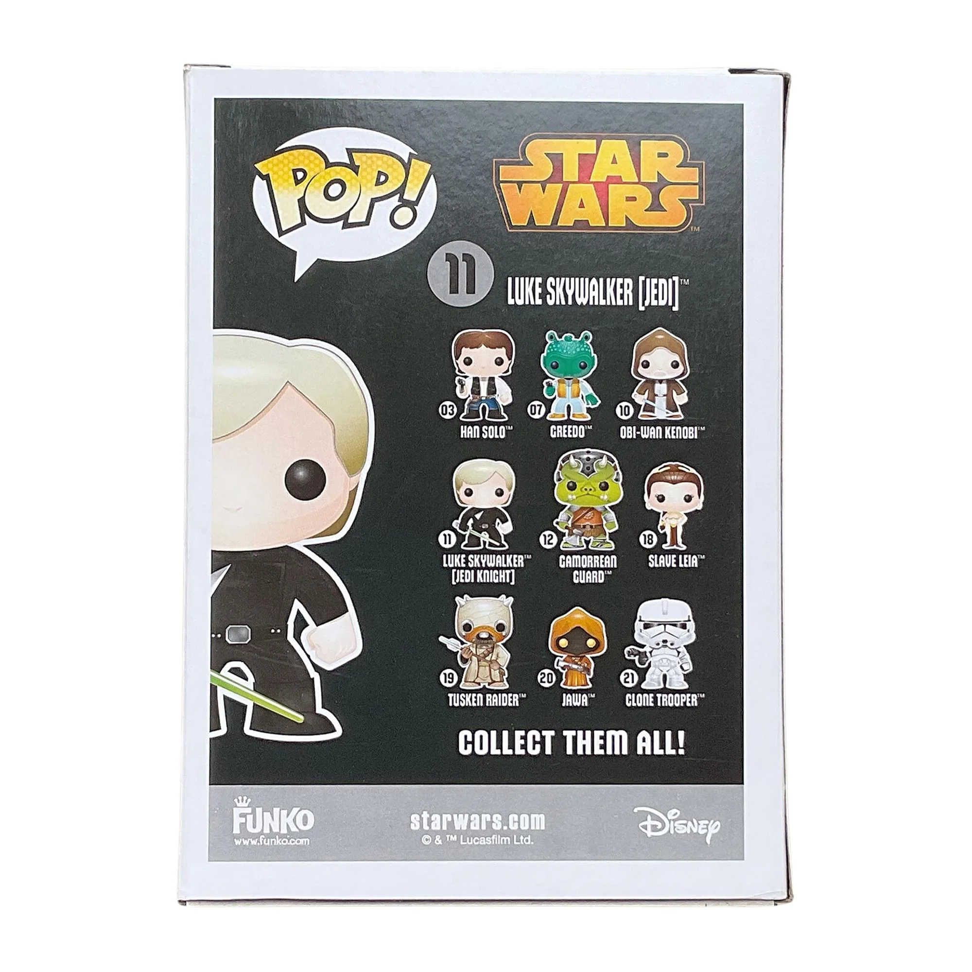 Star Wars Funko POP Vinyl Figure Jedi Luke Skywalker - Image 7