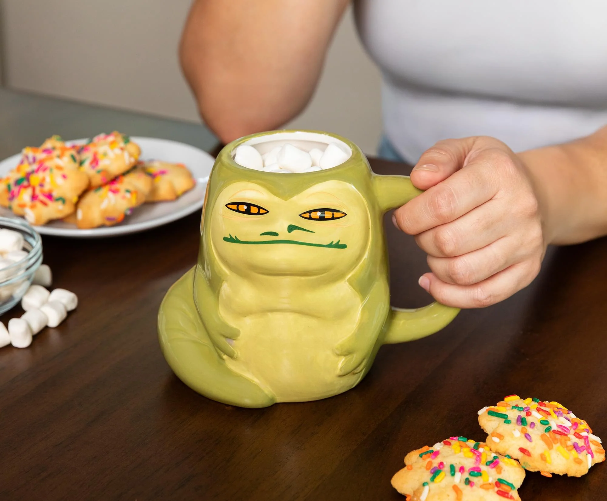 Star Wars Jabba The Hutt 3D Sculpted Ceramic Mug | Holds 20 Ounces - Image 8