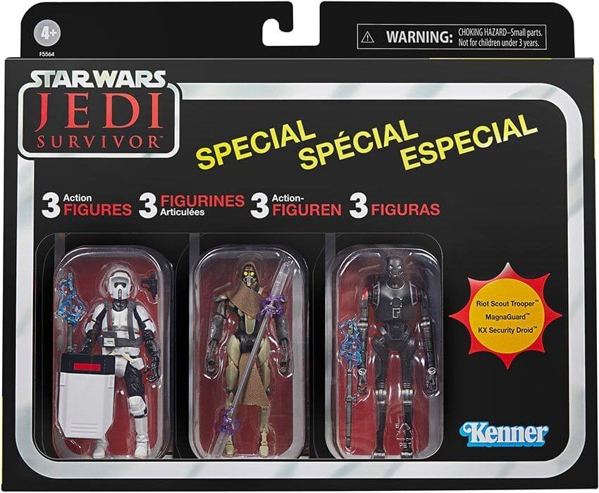 Star Wars Jedi Survivor 3.75 Inch Action Figure 3 Pack - Image 2
