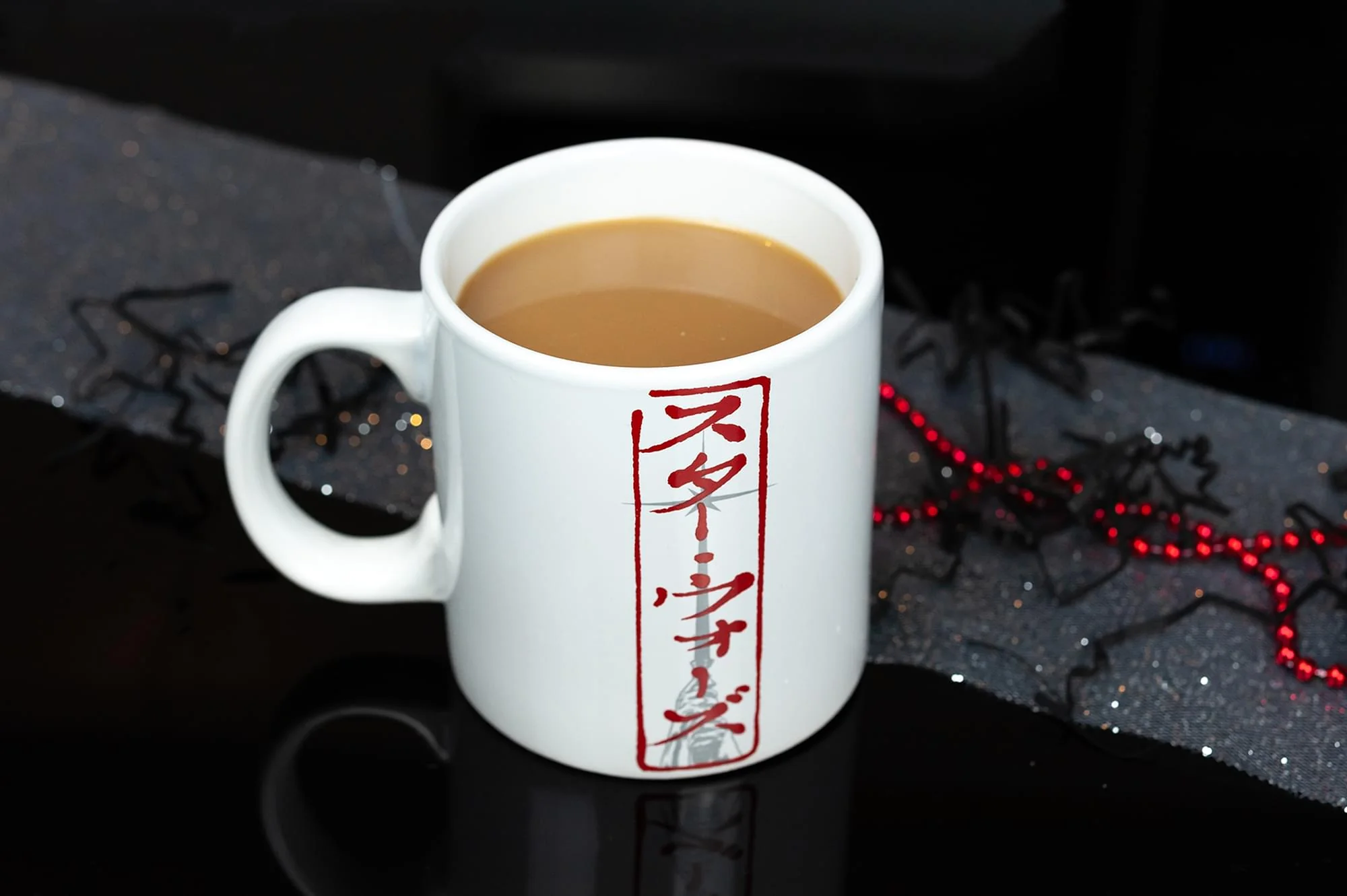 Star Wars Kanji Lightsaber Ceramic Coffee Mug - Image 5