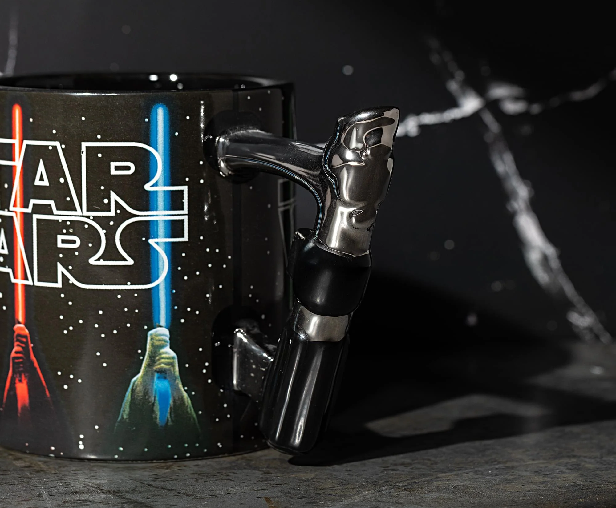 Star Wars Lightsabers Ceramic Mug With Sculpted Handle | Holds 20 Ounces - Image 4