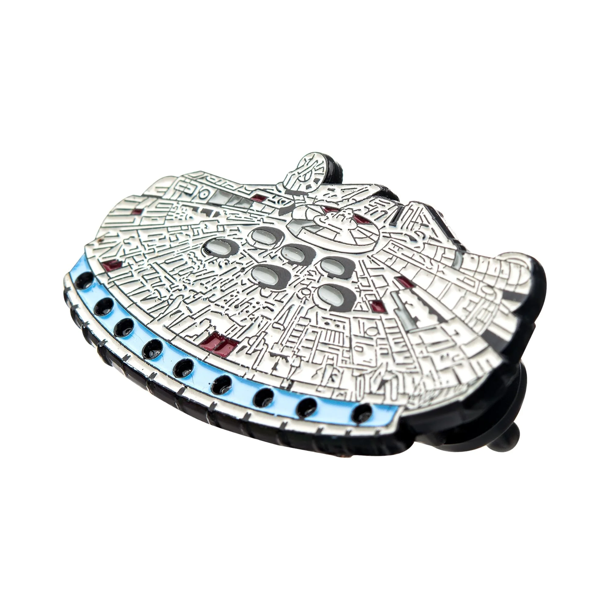 Star Wars Millennium Falcon Light Up Enamel Pin - Image 4