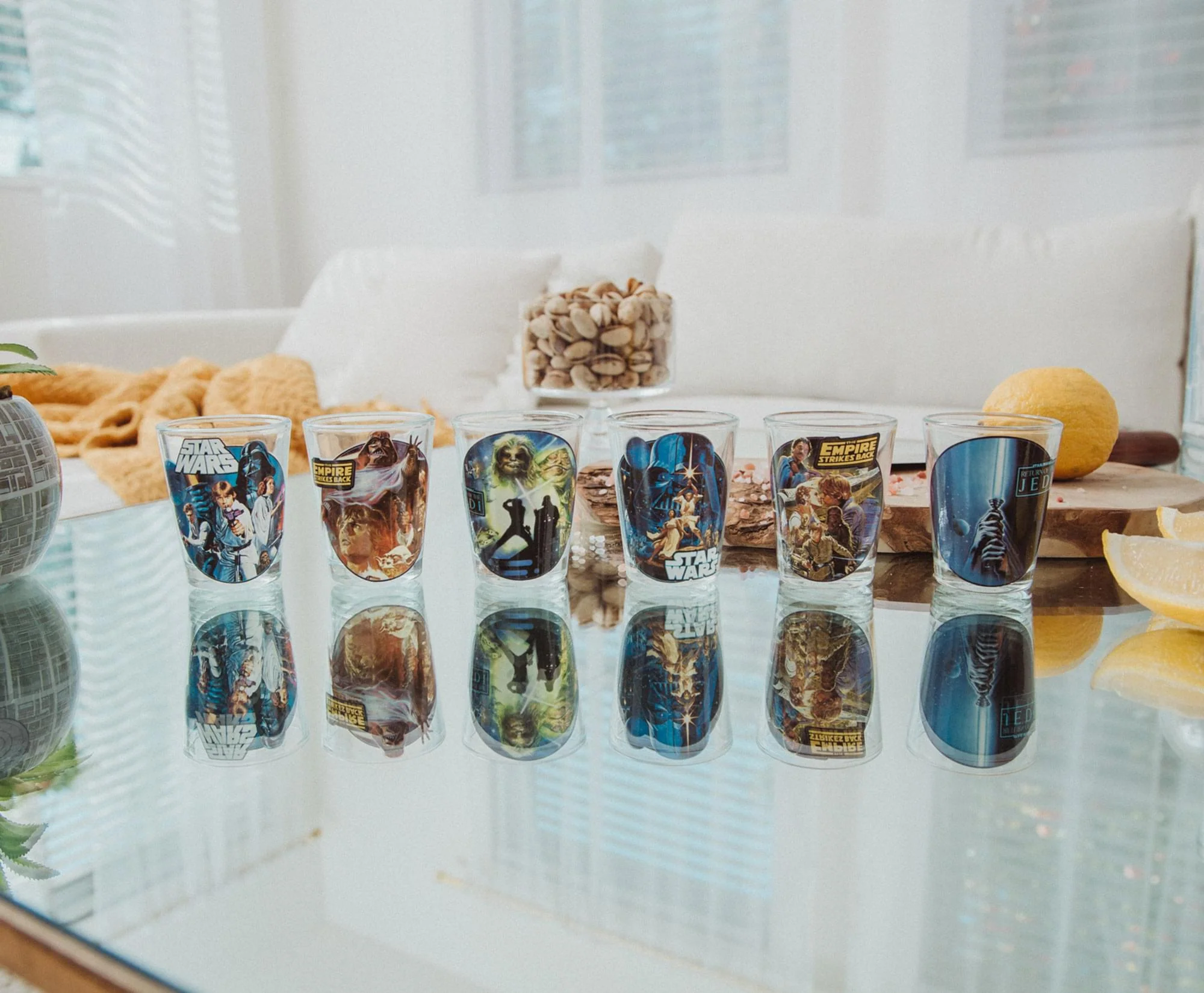 Star Wars Original Trilogy 2-Ounce Mini Shot Glasses | Set of 6 - Image 3