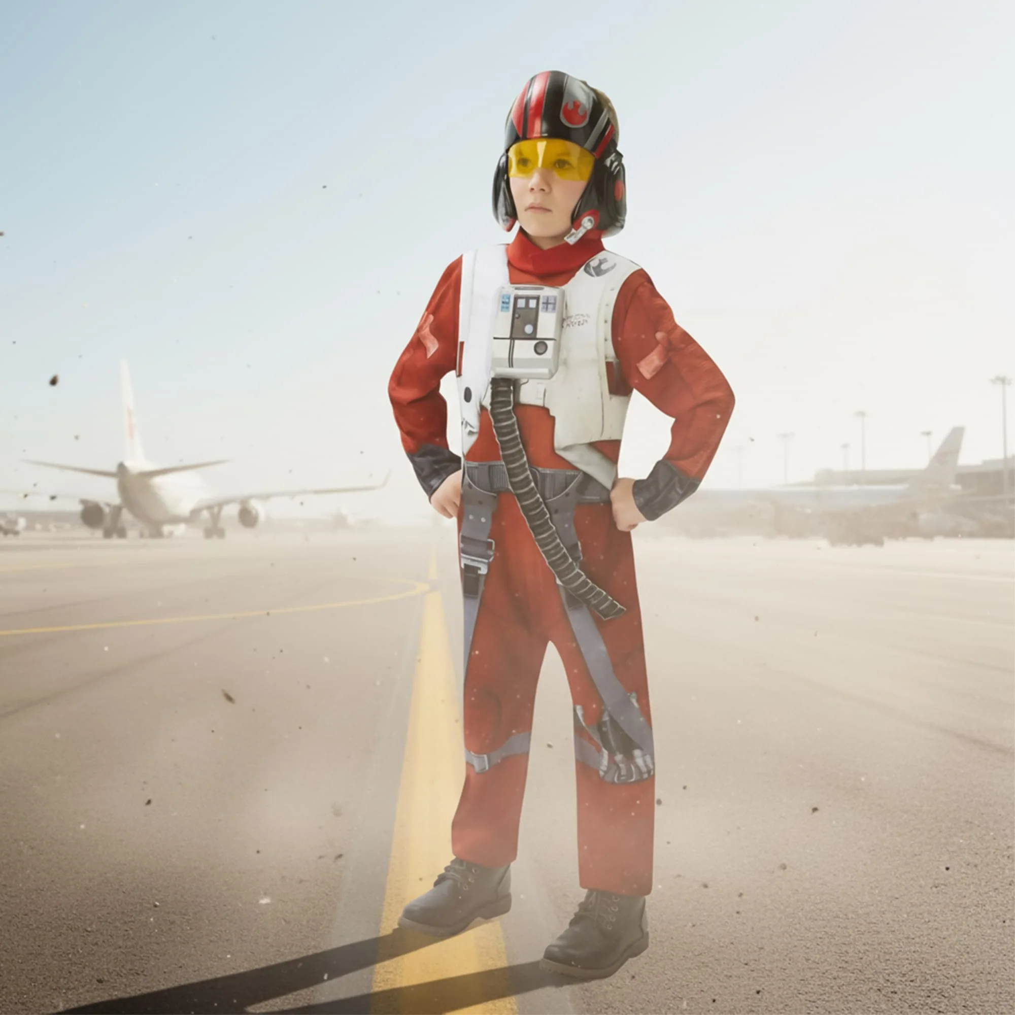 Star Wars Poe X-Wing Fighter Deluxe Child Costume - Image 12