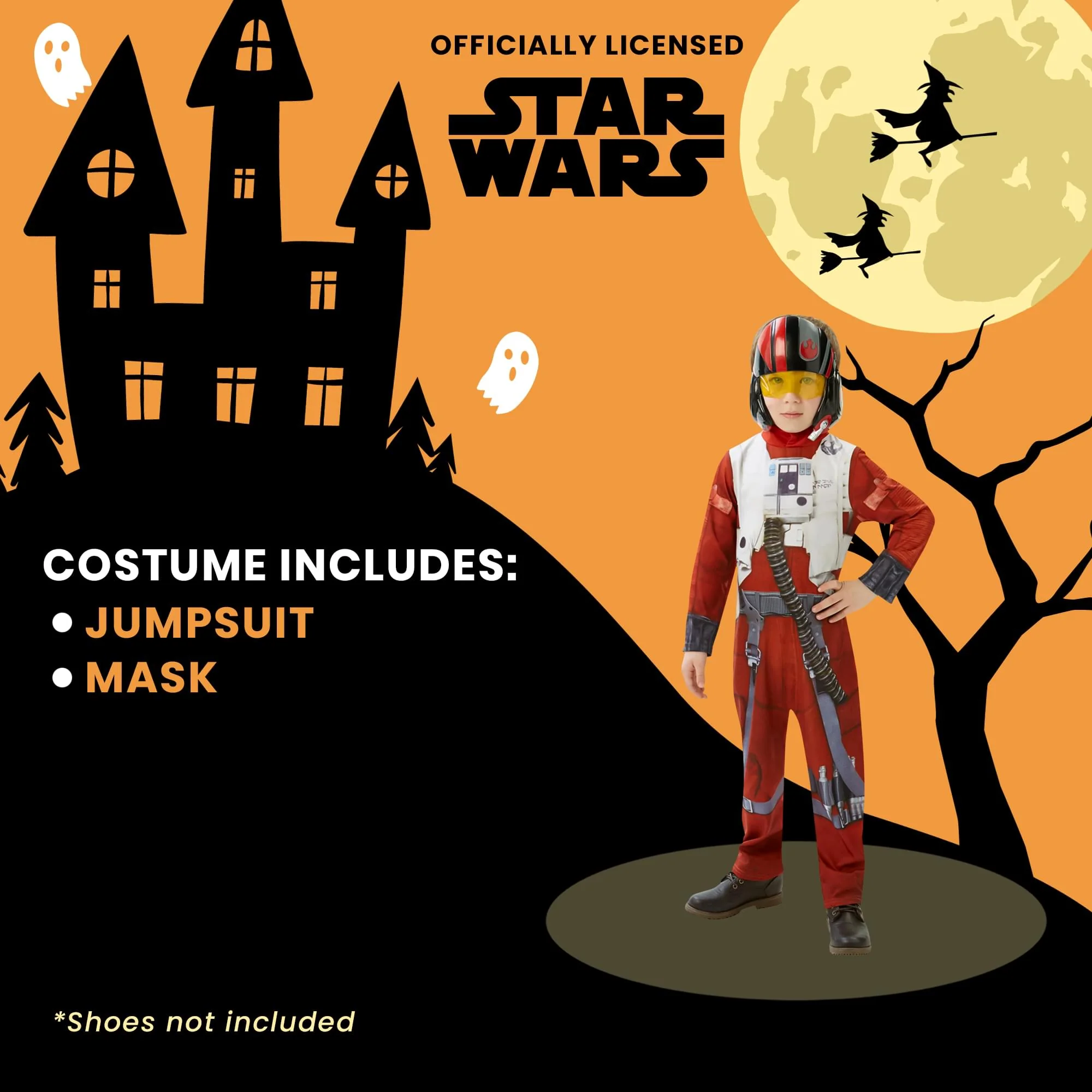 Star Wars Poe X-Wing Fighter Deluxe Child Costume - Image 6