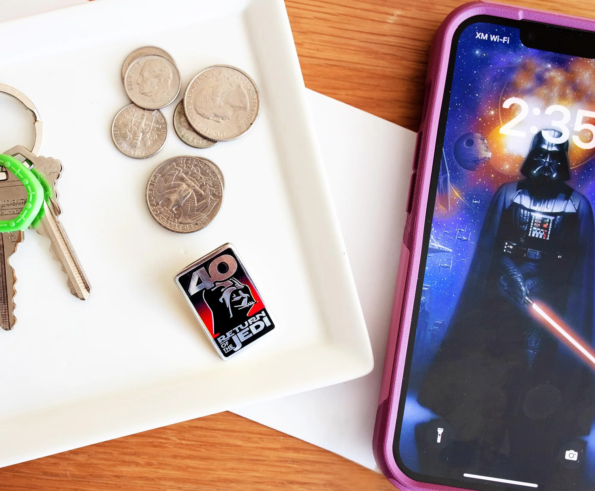 Star Wars: Return Of The Jedi 40th Darth Vader Enamel Pin | SWC 2023 Exclusive - Image 4