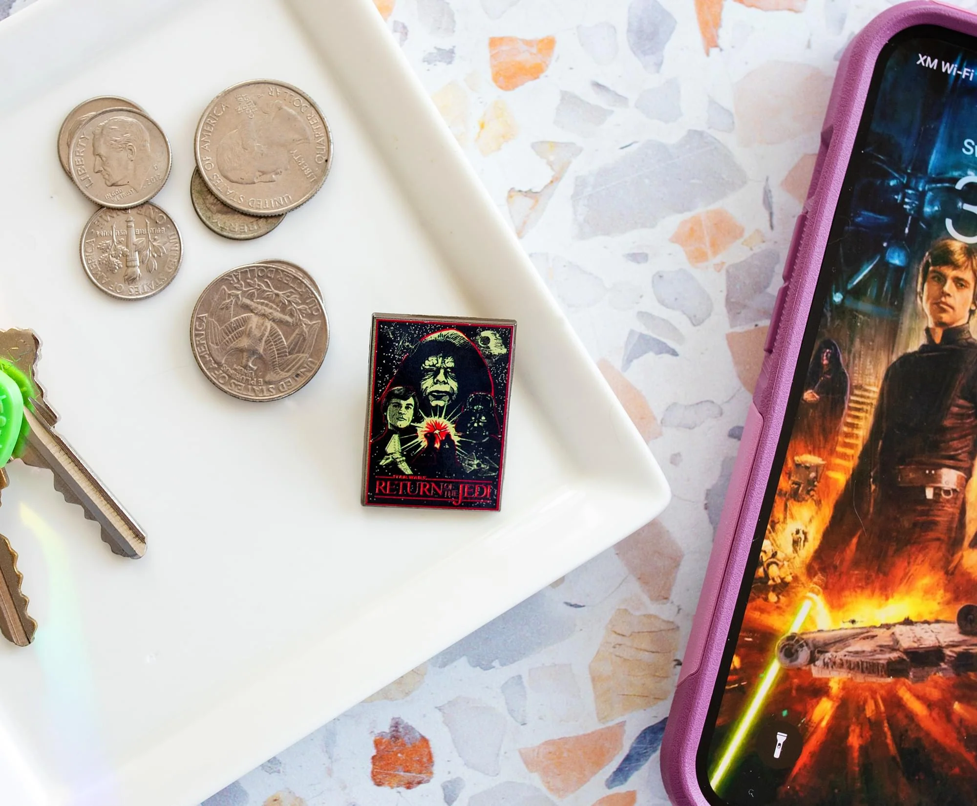 Star Wars: Return Of The Jedi 40th The Emperor Enamel Pin | SWC 2023 Exclusive - Image 3