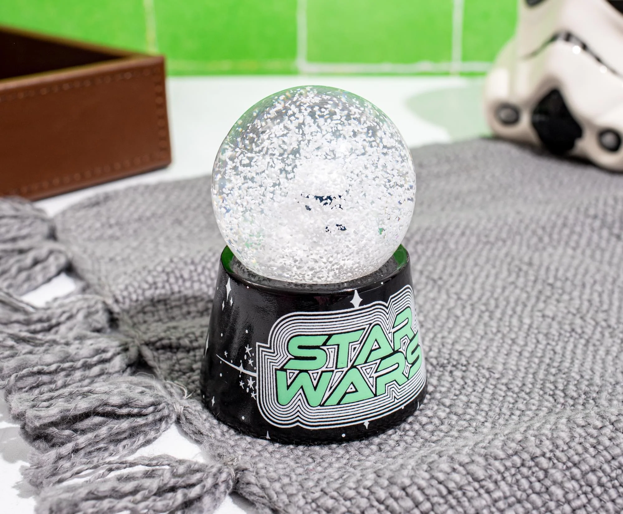 Star Wars Stormtrooper 3-Inch Mini Light-Up Snow Globe - Image 6