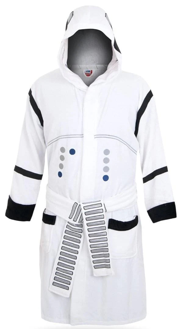 Star Wars Stormtrooper Unisex Hooded Bathrobe for Adults - Image 7