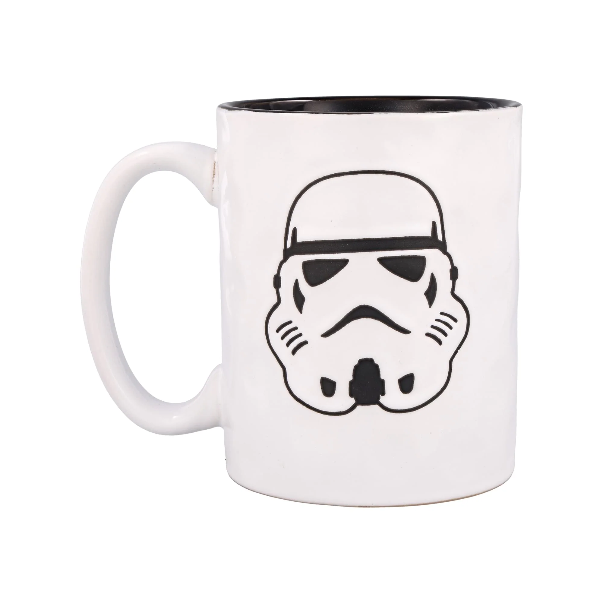 Star Wars Stormtrooper Wax-Resist Ceramic Pottery Mug | Holds 17 Ounces - Image 2