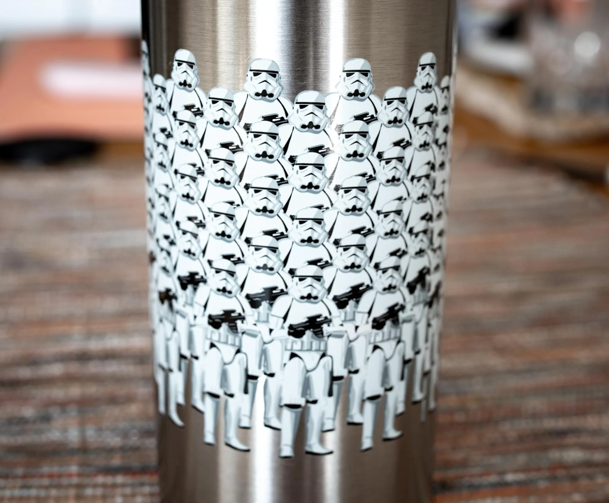Star Wars Stormtroopers "Vader's Coming, Look Busy" Canteen Water Bottle | Holds 18 Ounces - Image 5