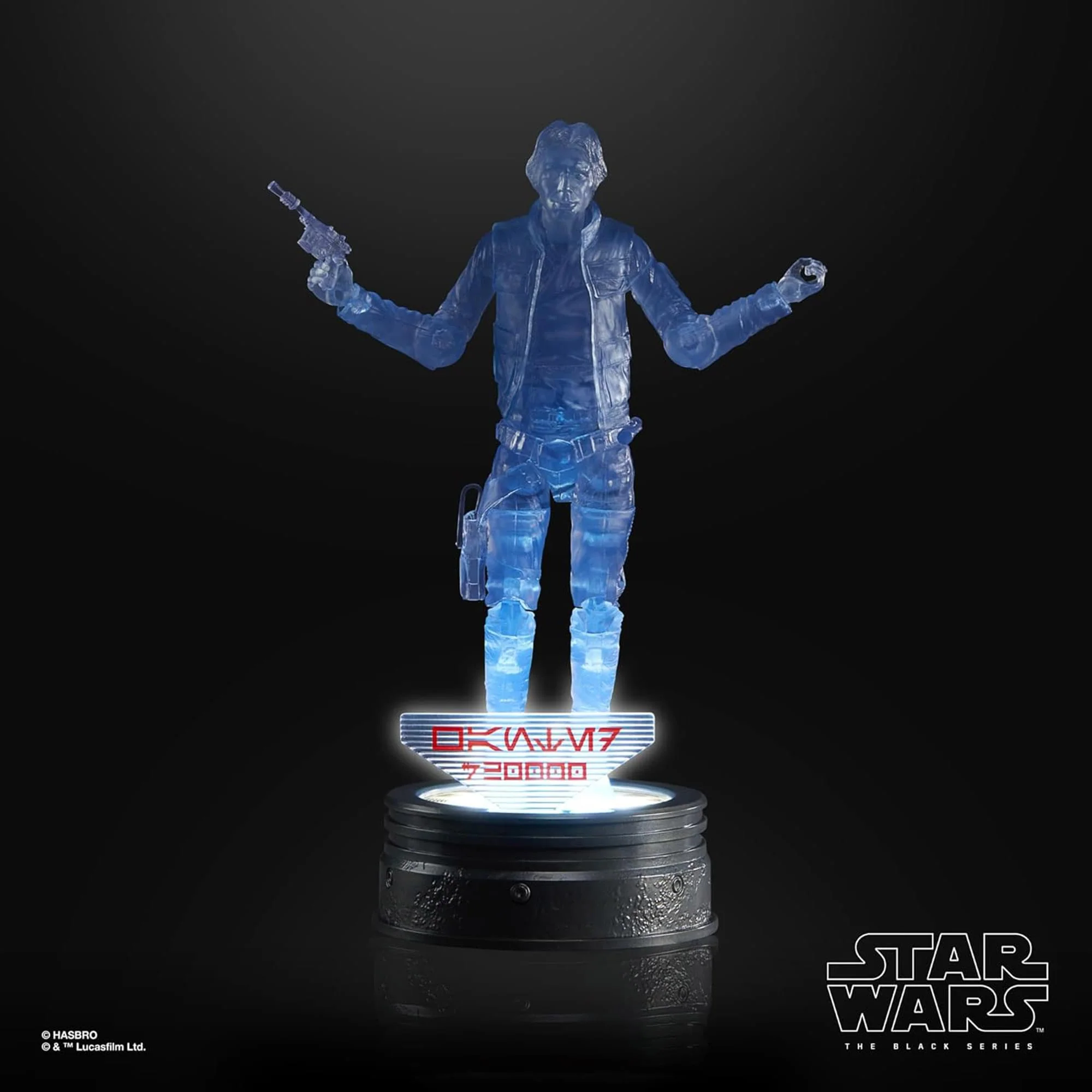 Star Wars The Black Series 6 inch Action Figure | Holocomm Han Solo - Image 4