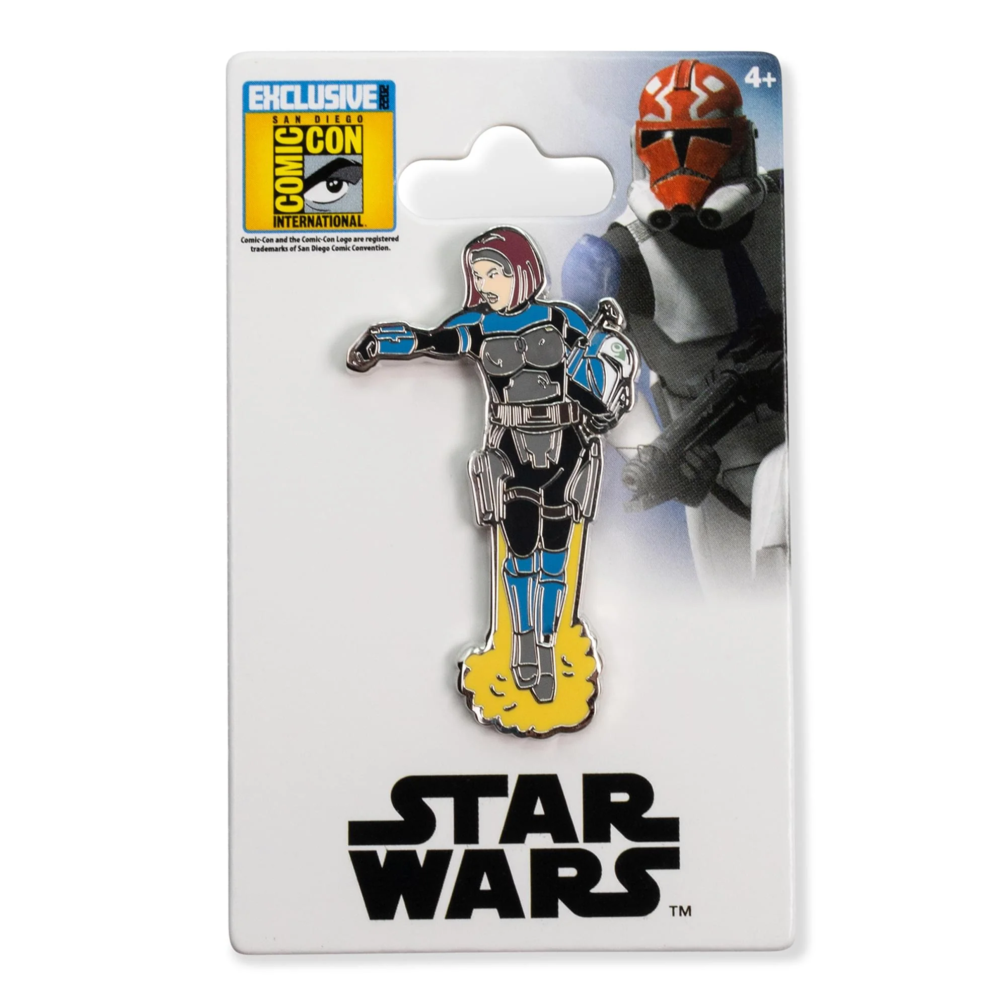Star Wars: The Clone Wars Bo-Katan Limited Edition Enamel Pin | SDCC Exclusive - Image 2