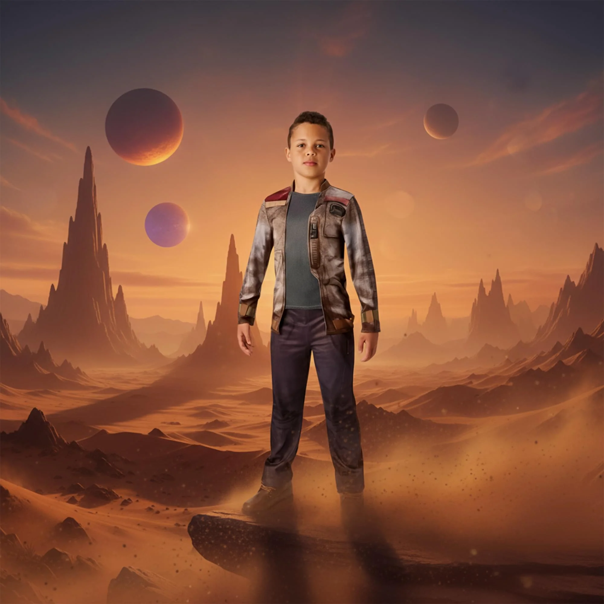 Star Wars The Force Awakens Finn Deluxe Teen Costume - Image 17