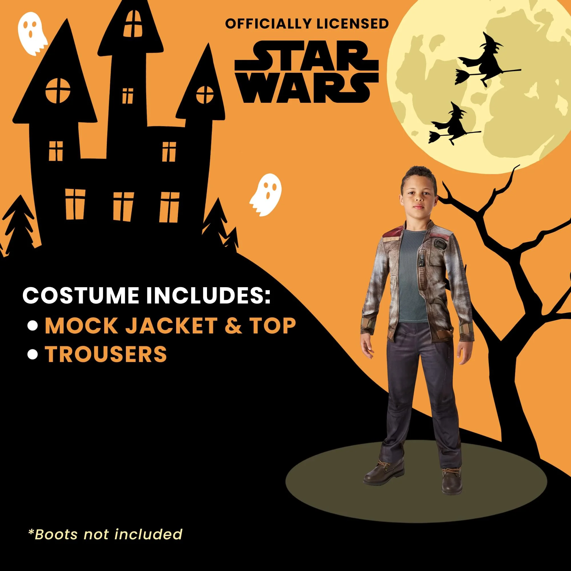 Star Wars The Force Awakens Finn Deluxe Teen Costume - Image 23