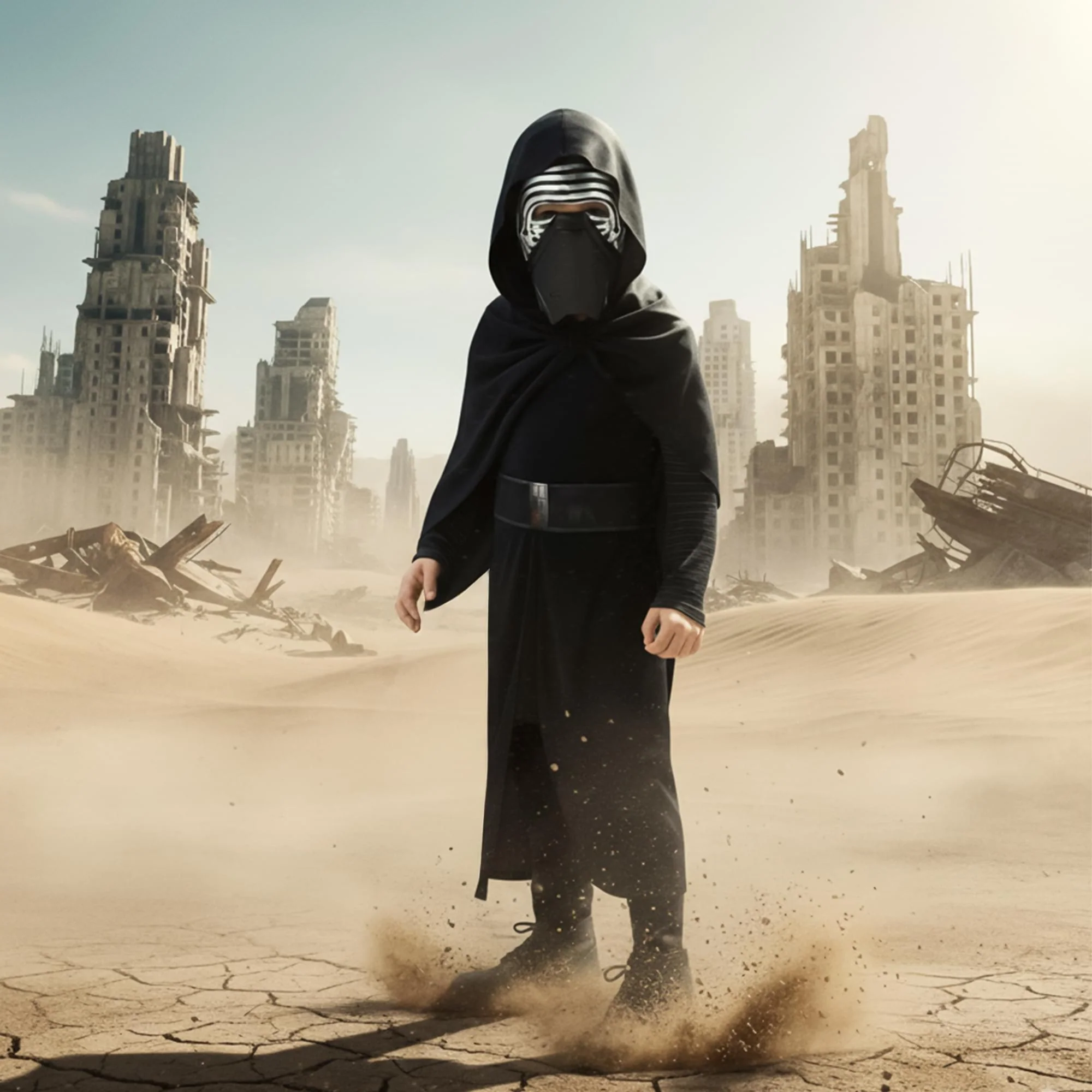 Star Wars The Force Awakens Kylo Ren Child Costume - Image 13