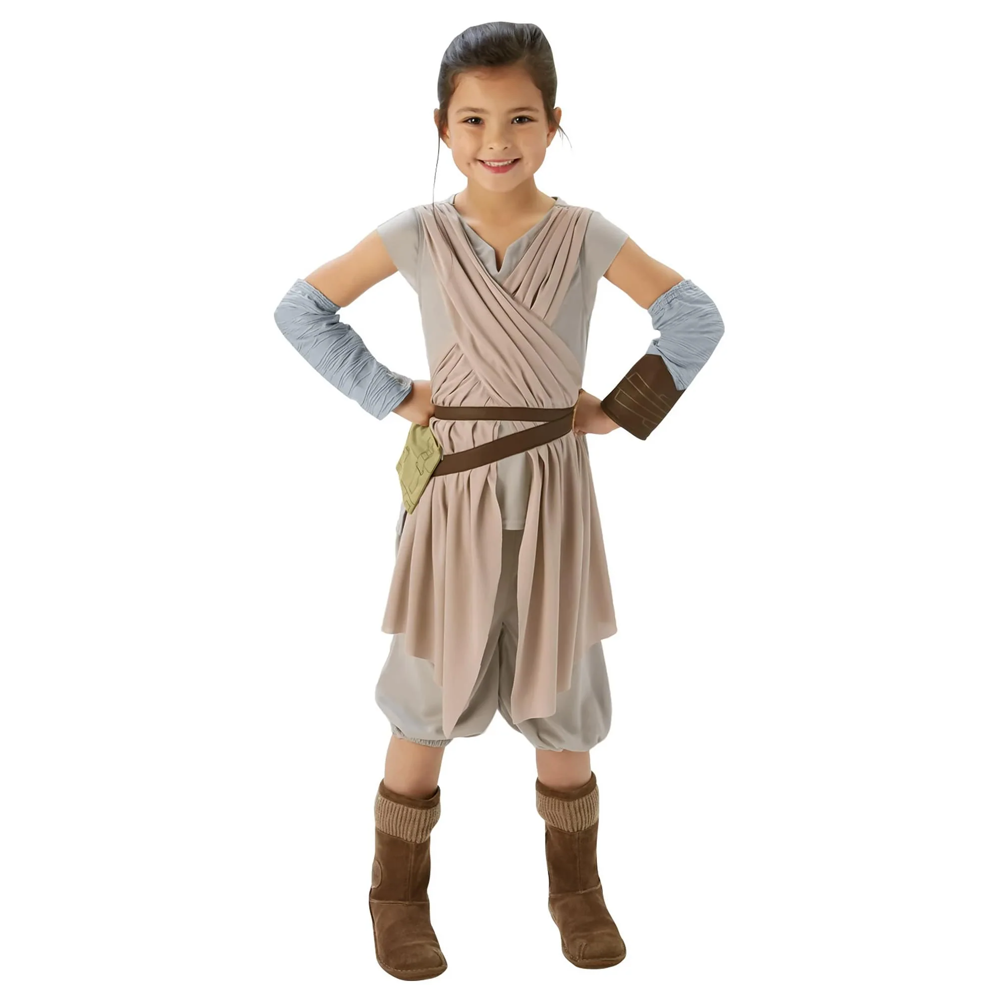 Star Wars The Force Awakens Rey Deluxe Child Costume - Image 9
