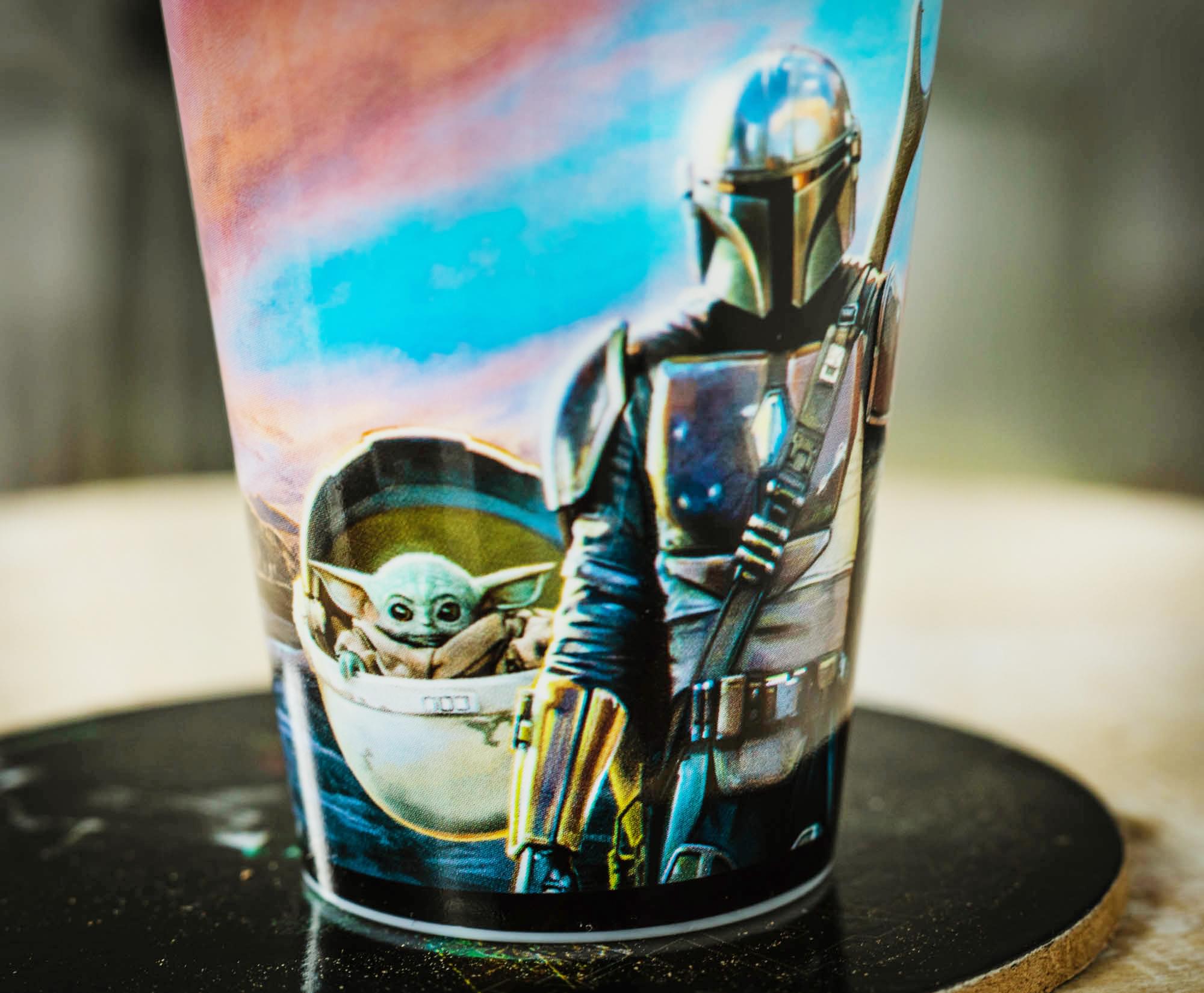 Star Wars: The Mandalorian 1.5-Ounce Plastic Mini Cups | Set of 4 - Image 5