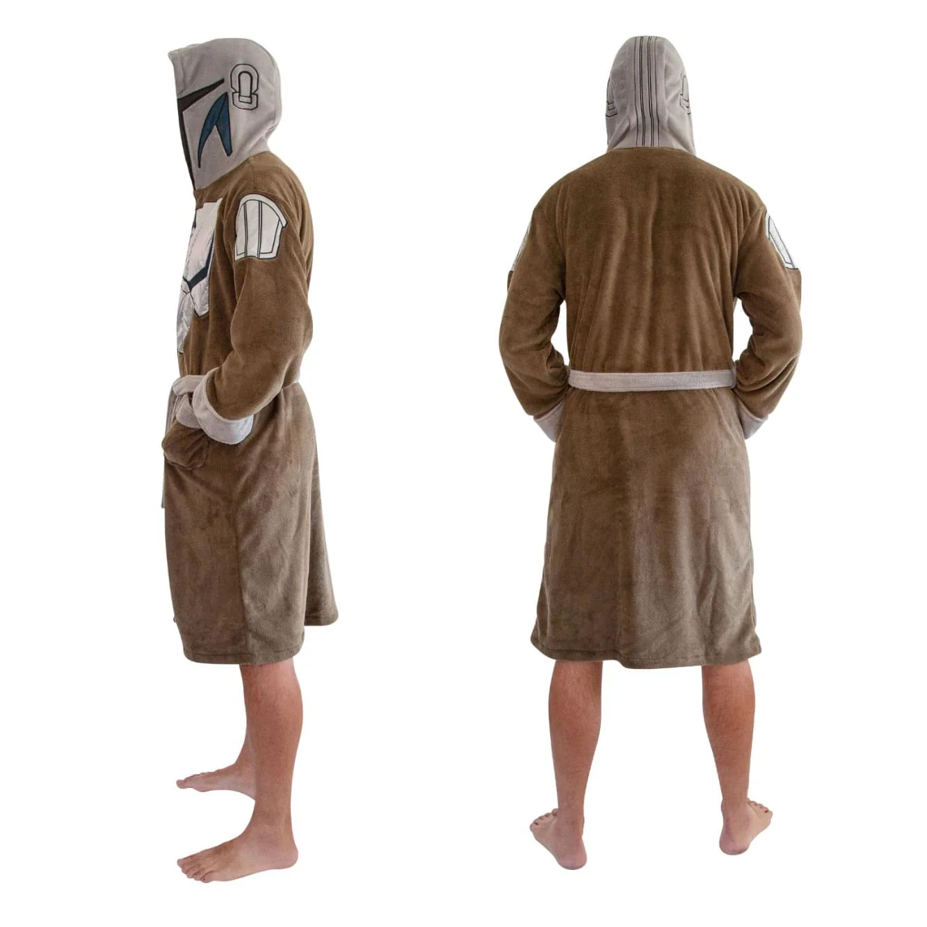Star Wars: The Mandalorian Bounty Hunter Bathrobe for Adults - Image 2