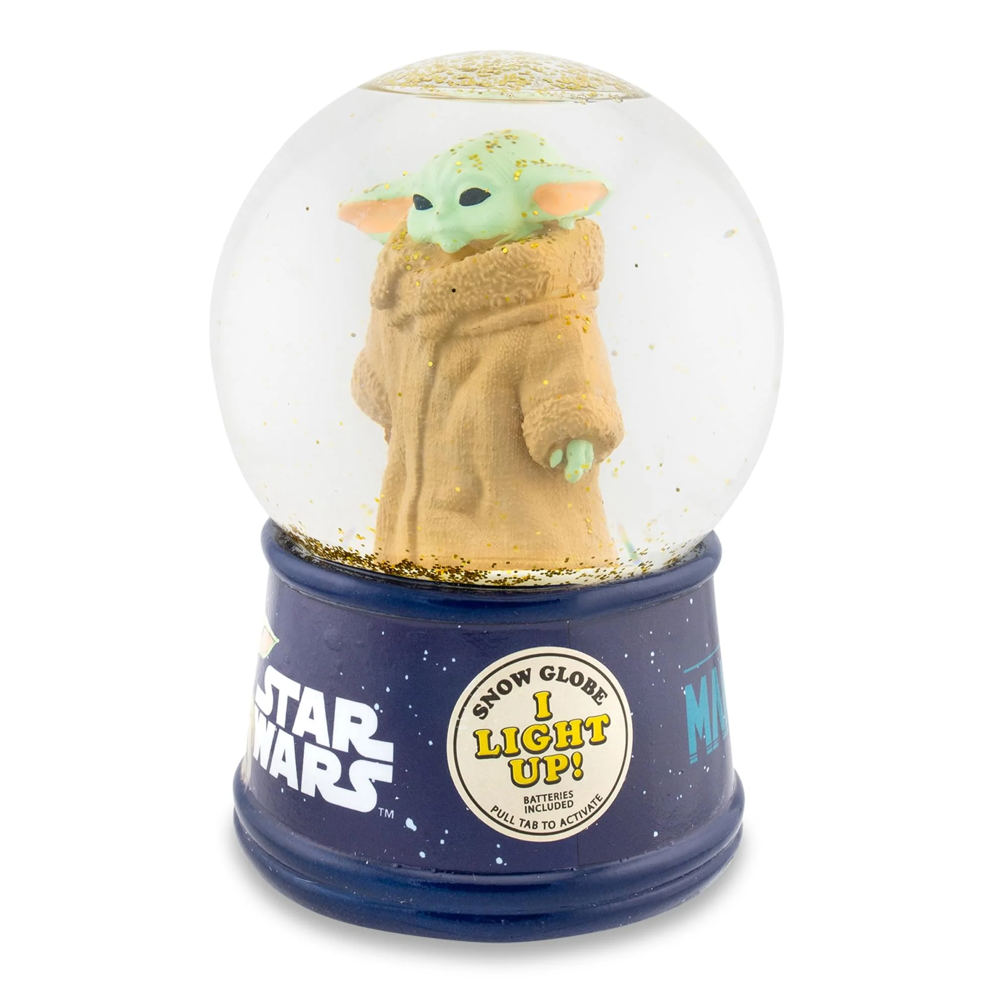 Star Wars: The Mandalorian Grogu The Child Light-Up Snow Globe | 6 Inches Tall - Image 3