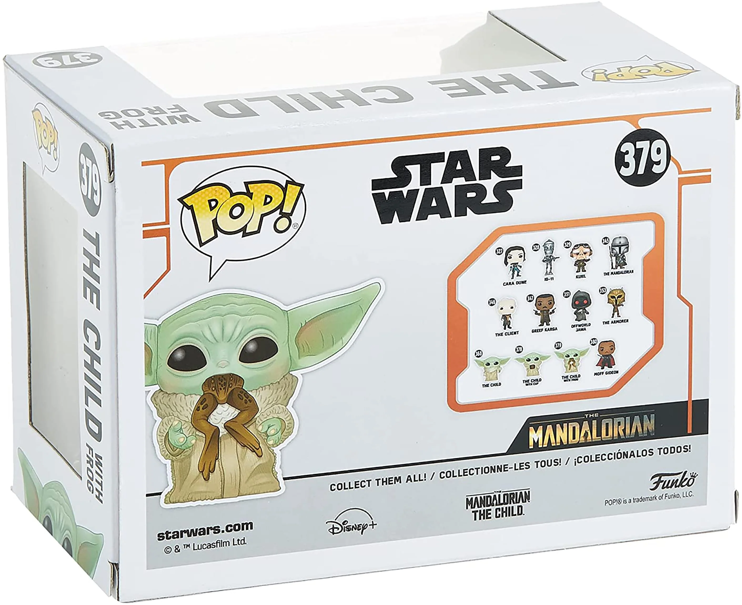 Star Wars The Mandalorian Funko POP Vinyl Figure | The Child w/ Frog - Image 4