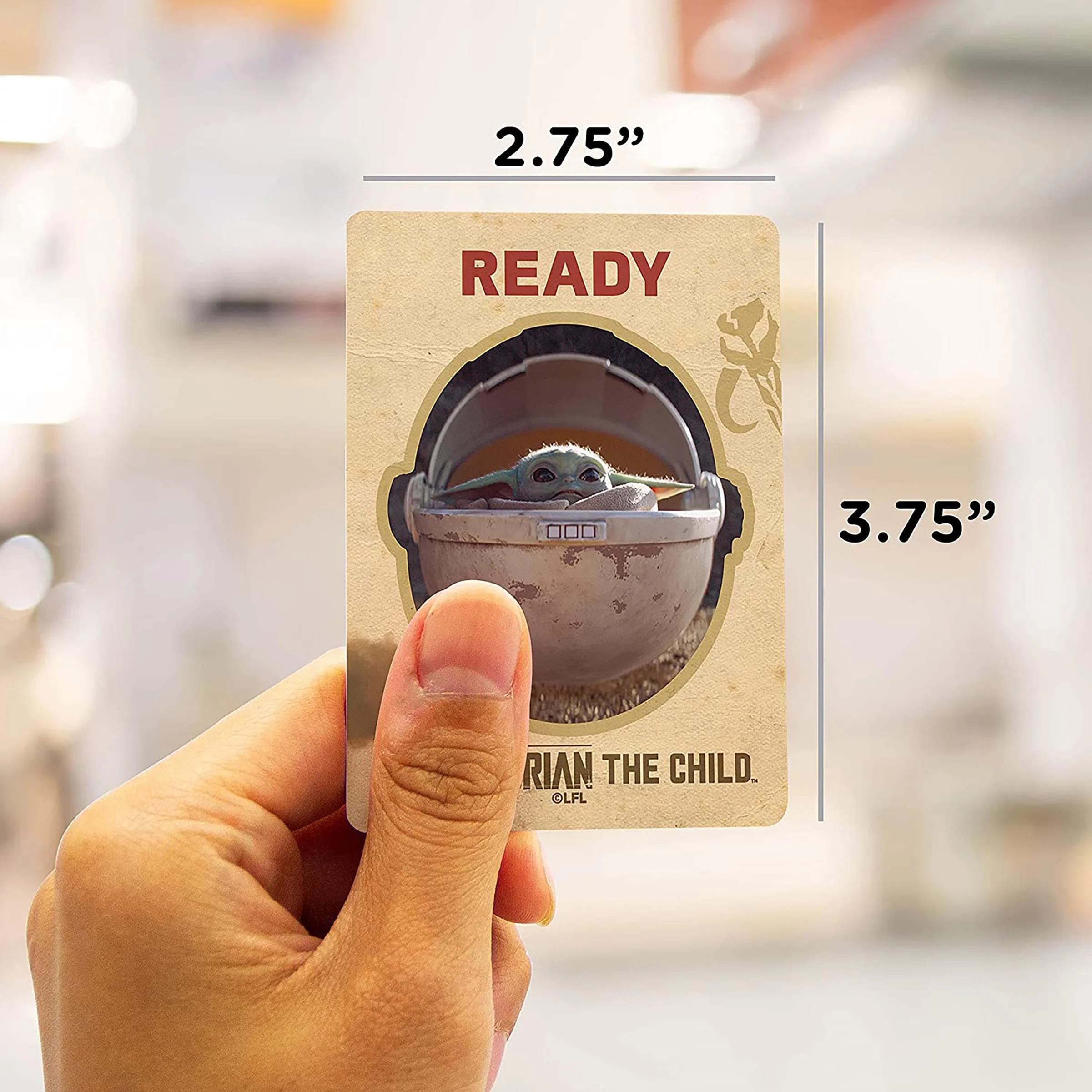 Star Wars The Mandalorian Grogu Double Sided Dishwasher Magnet - Image 3
