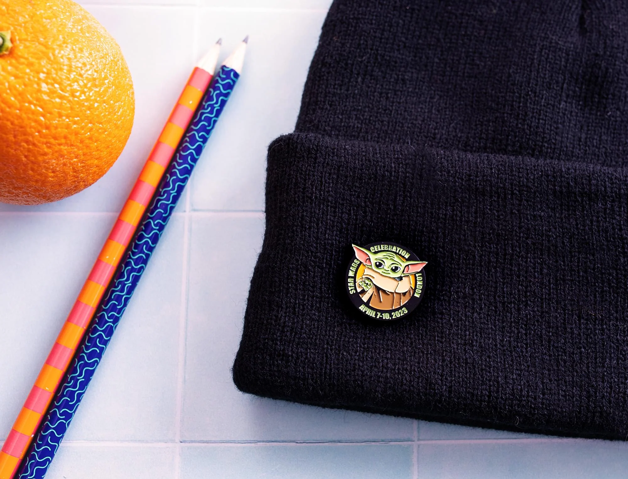 Star Wars: The Mandalorian Grogu Enamel Pin | SWC 2023 Exclusive - Image 3