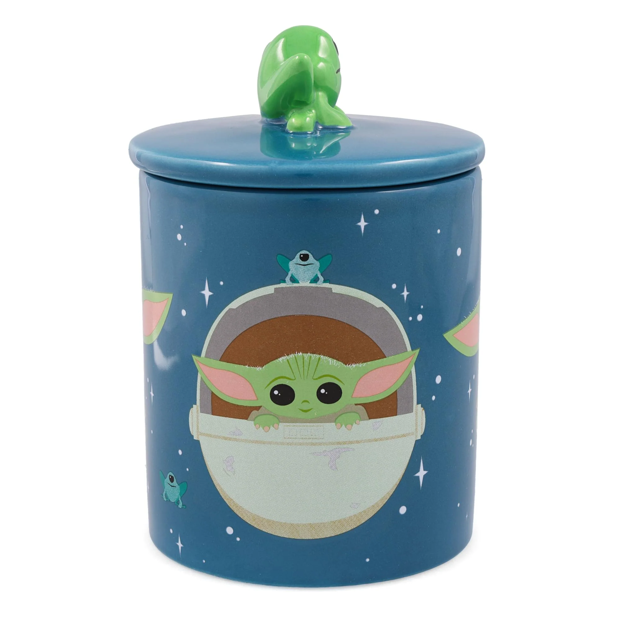 Star Wars: The Mandalorian Grogu Mug With Space Frog Lid | Holds 18 Ounces - Image 2