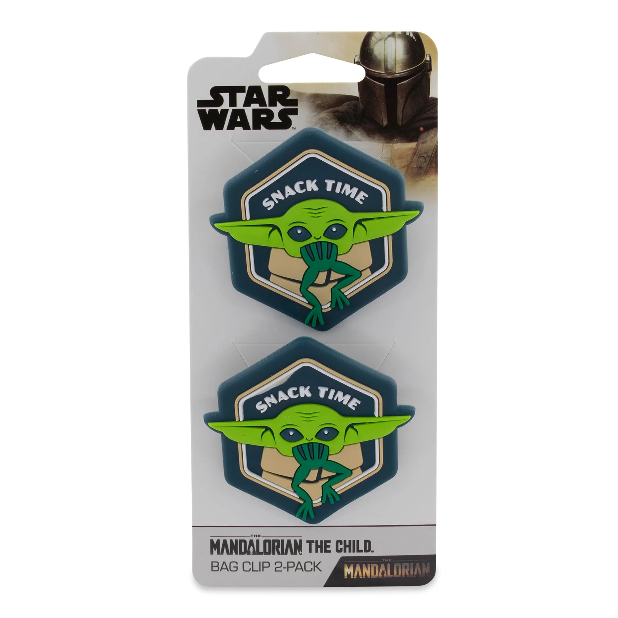 Star Wars: The Mandalorian Grogu The Child Snack Time Chip Clips | Set of 2 - Image 2