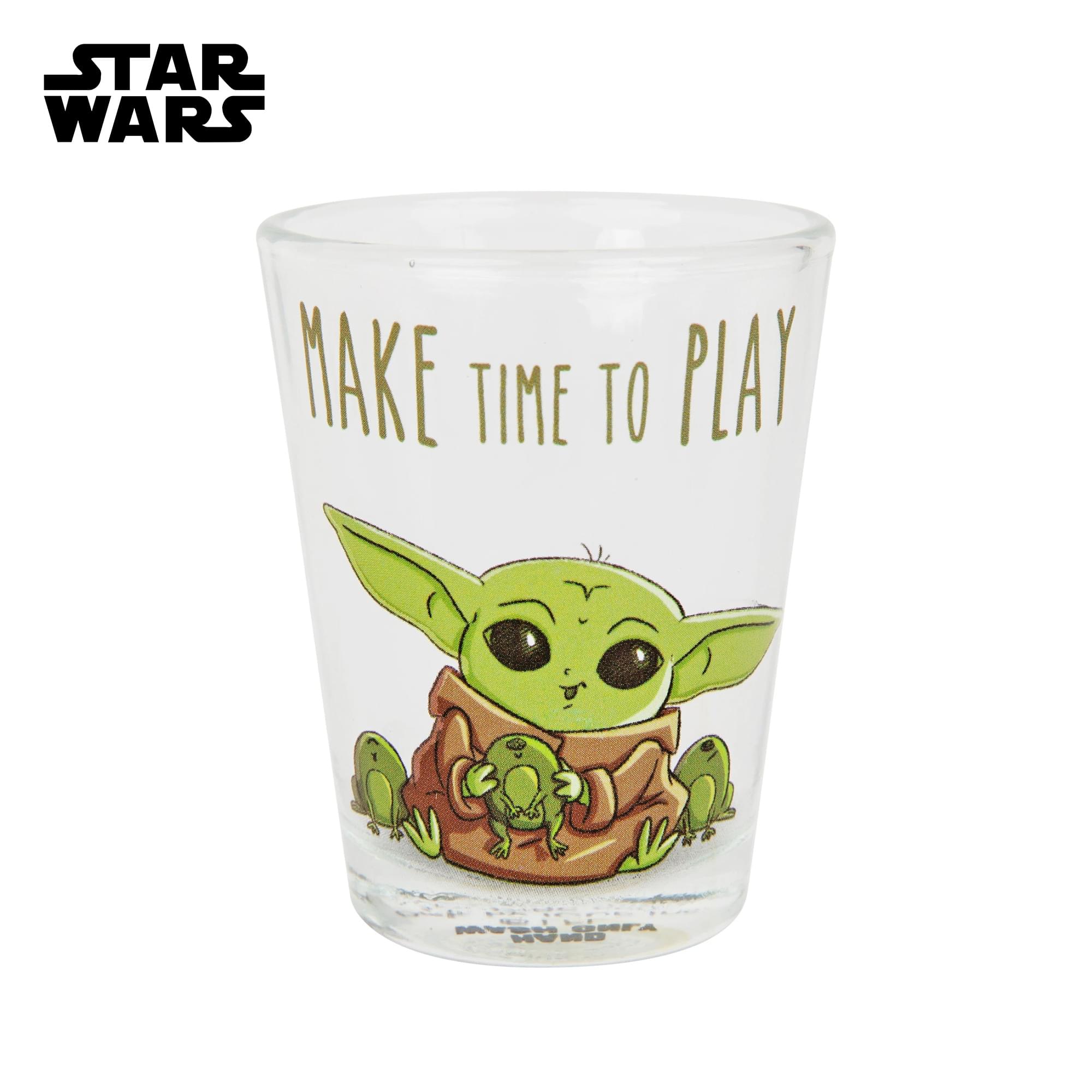 Star Wars The Mandalorian Grogu Wisdom 4-Pack Mini Glass Set - Image 3