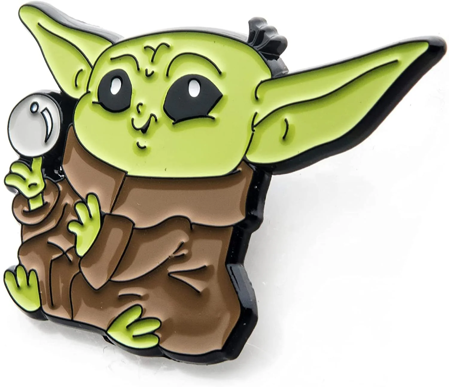 Star Wars The Mandalorian Grogu With Ball Enamel Collector Pin - Image 2