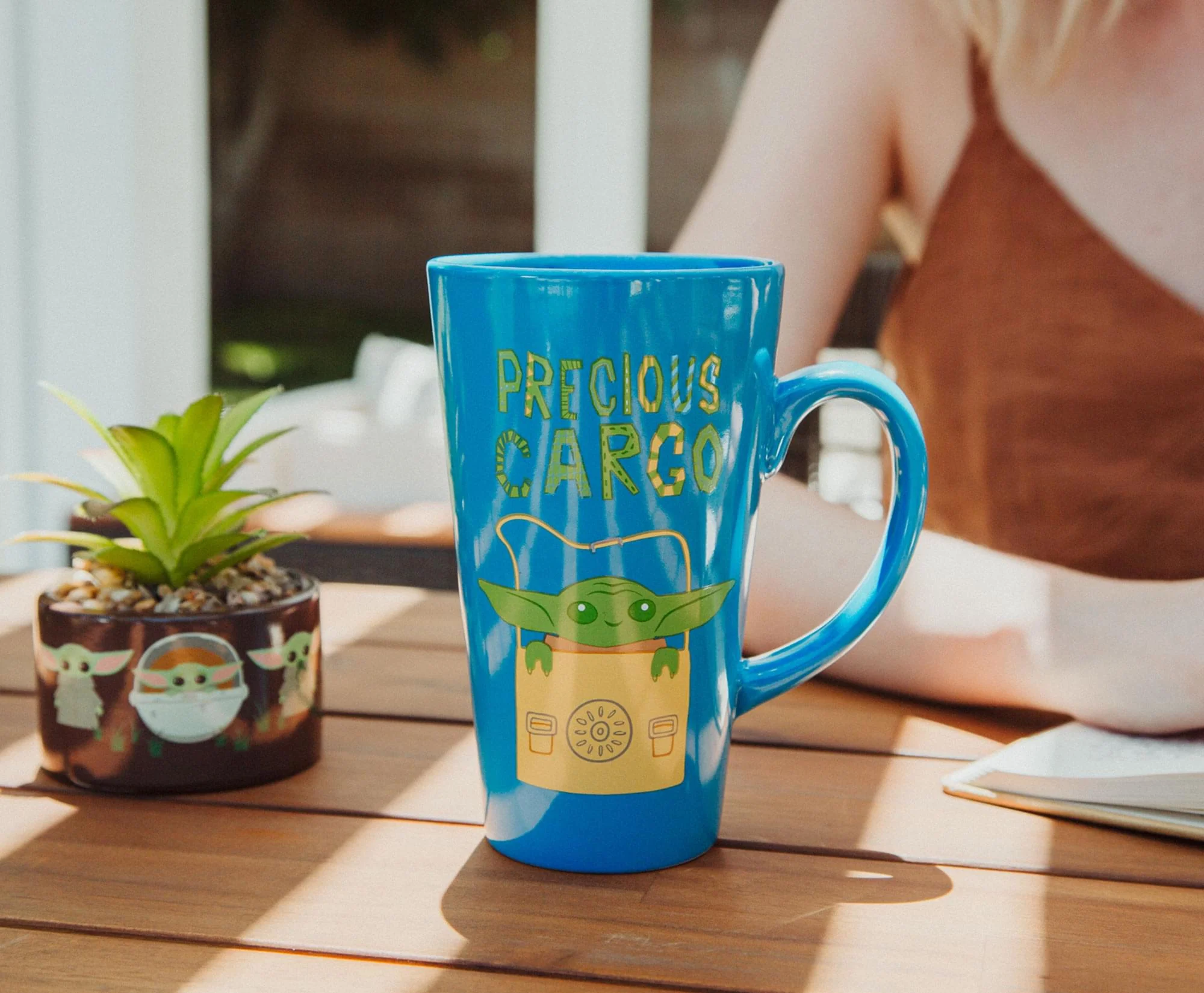 Star Wars: The Mandalorian "Precious Cargo" Ceramic Tall Latte Mug | 16 Ounces - Image 5