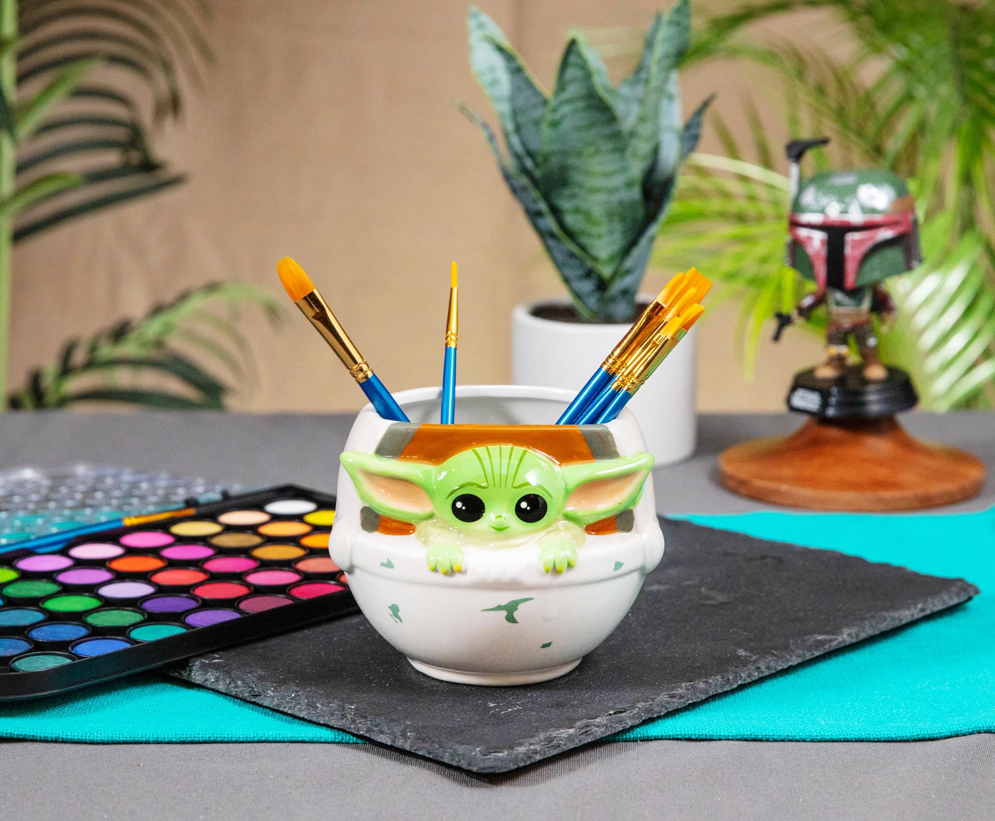 Star Wars: The Mandalorian The Child Sculpted Ceramic Mug | Holds 20 Ounces - Image 8