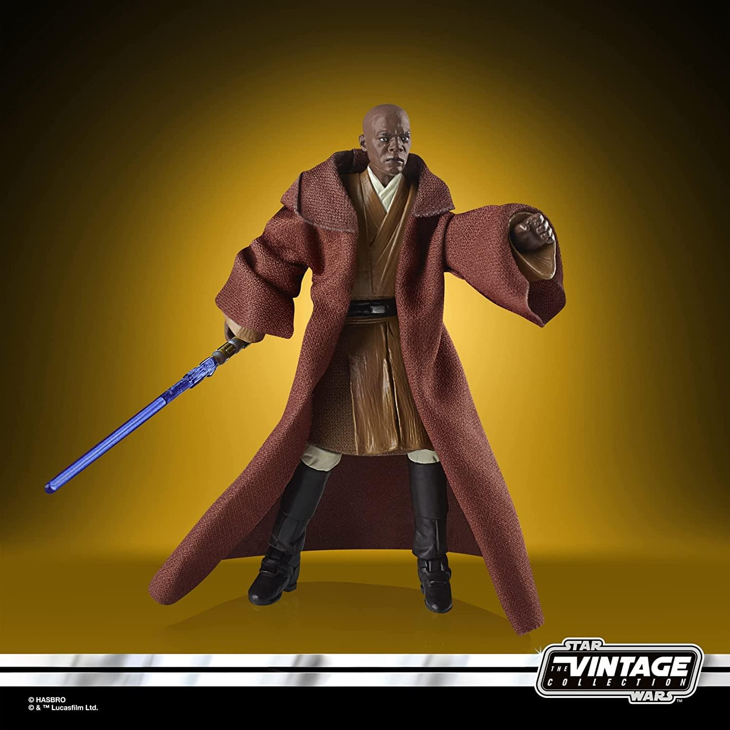 Star Wars Vintage Collection 3.75 Inch Figure | Mace Windu - Image 2