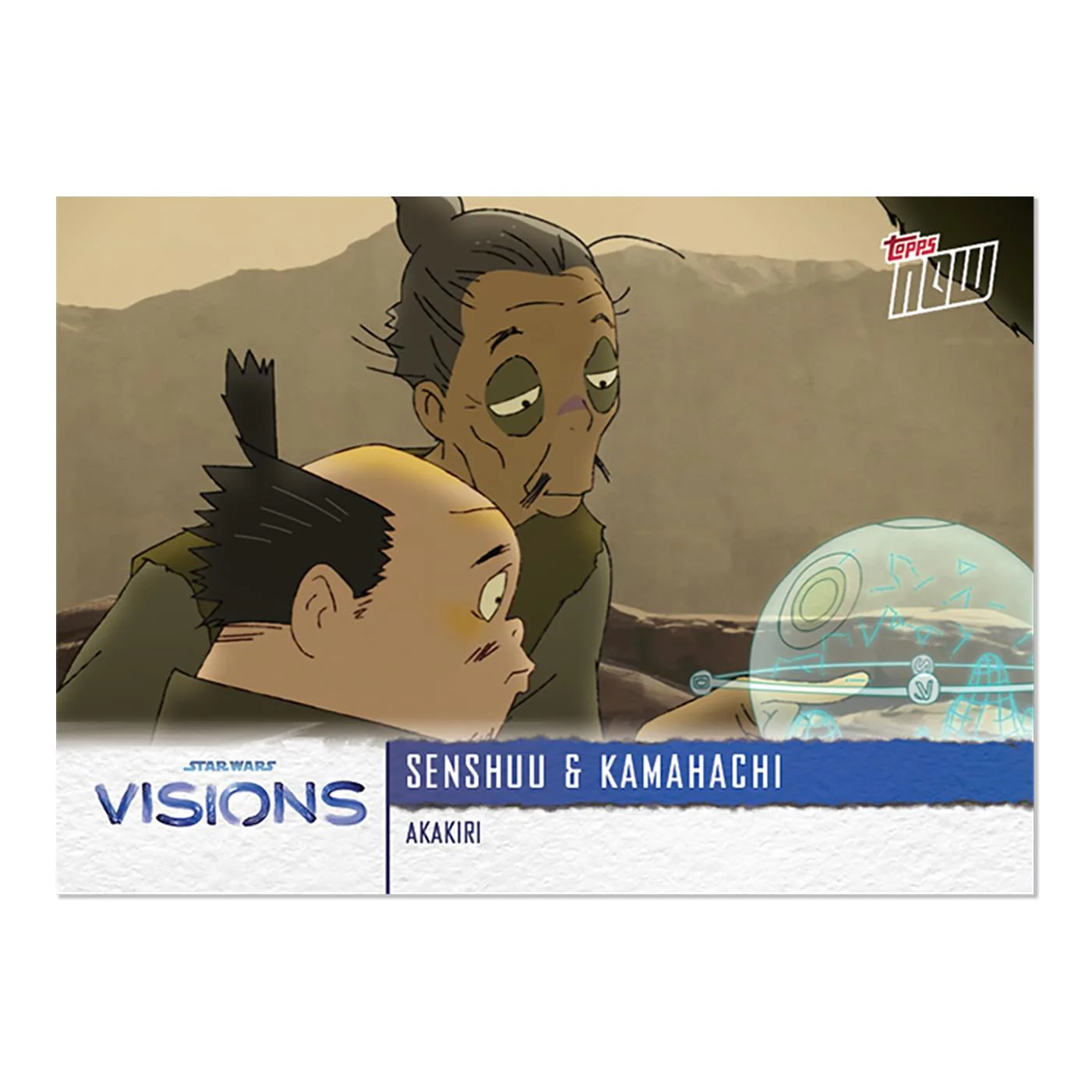 Star Wars Visions 2021 TOPPS NOW 5-Card Pack | Akakiri - Image 5